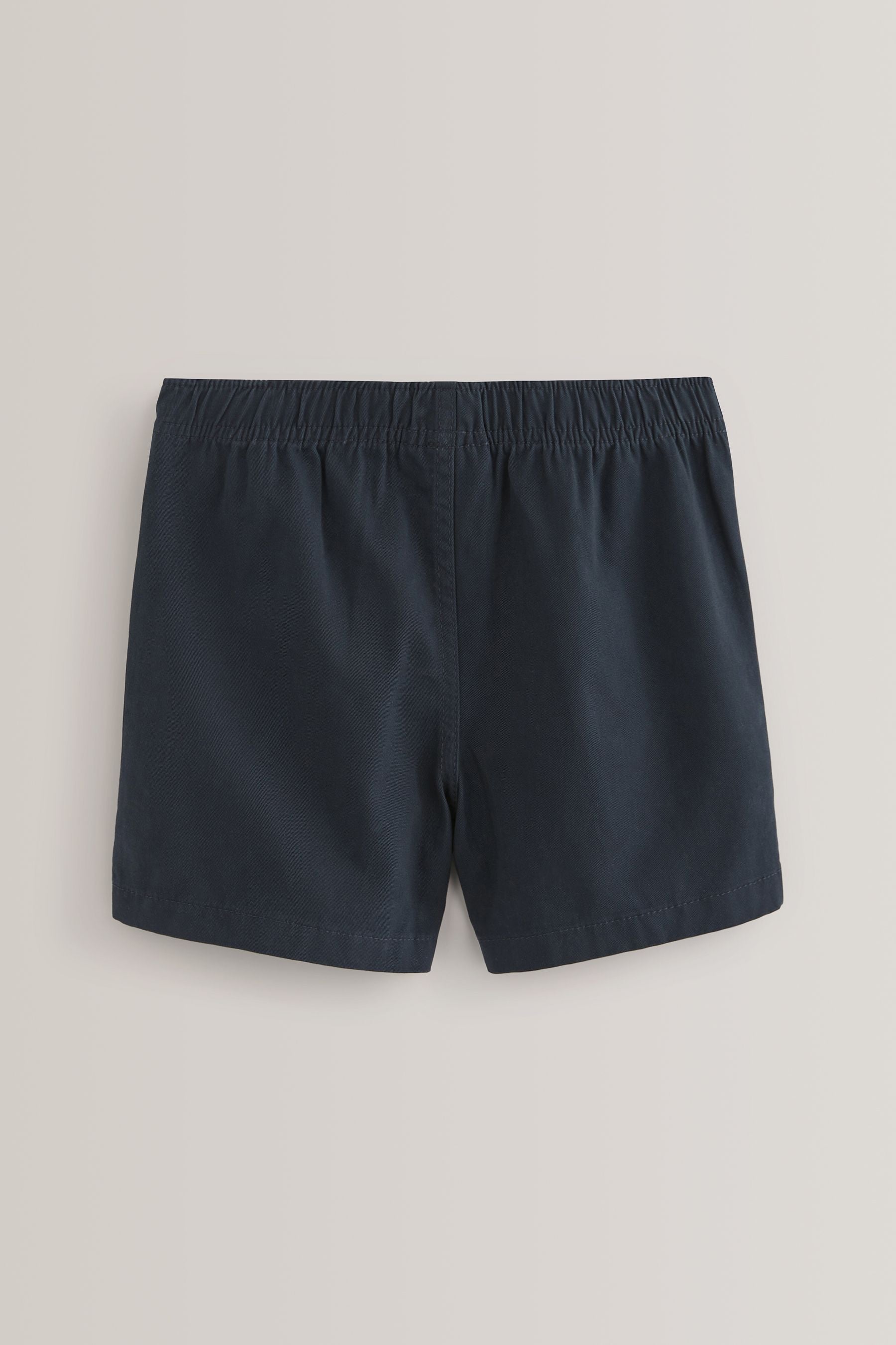 Navy Blue 100% Cotton Rugby Sports Shorts (3-16yrs)