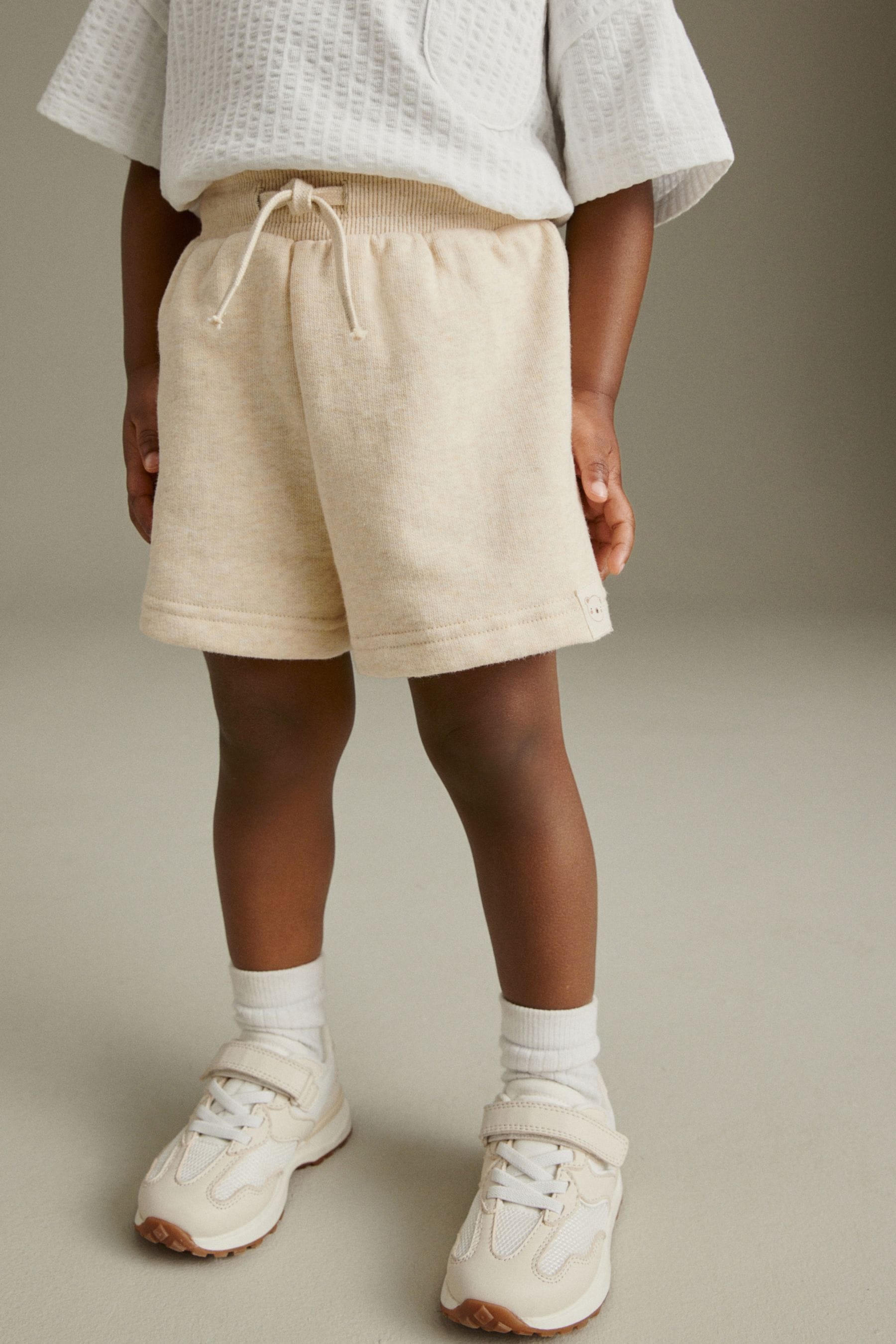 Cream Jogger Shorts (3mths-7yrs)