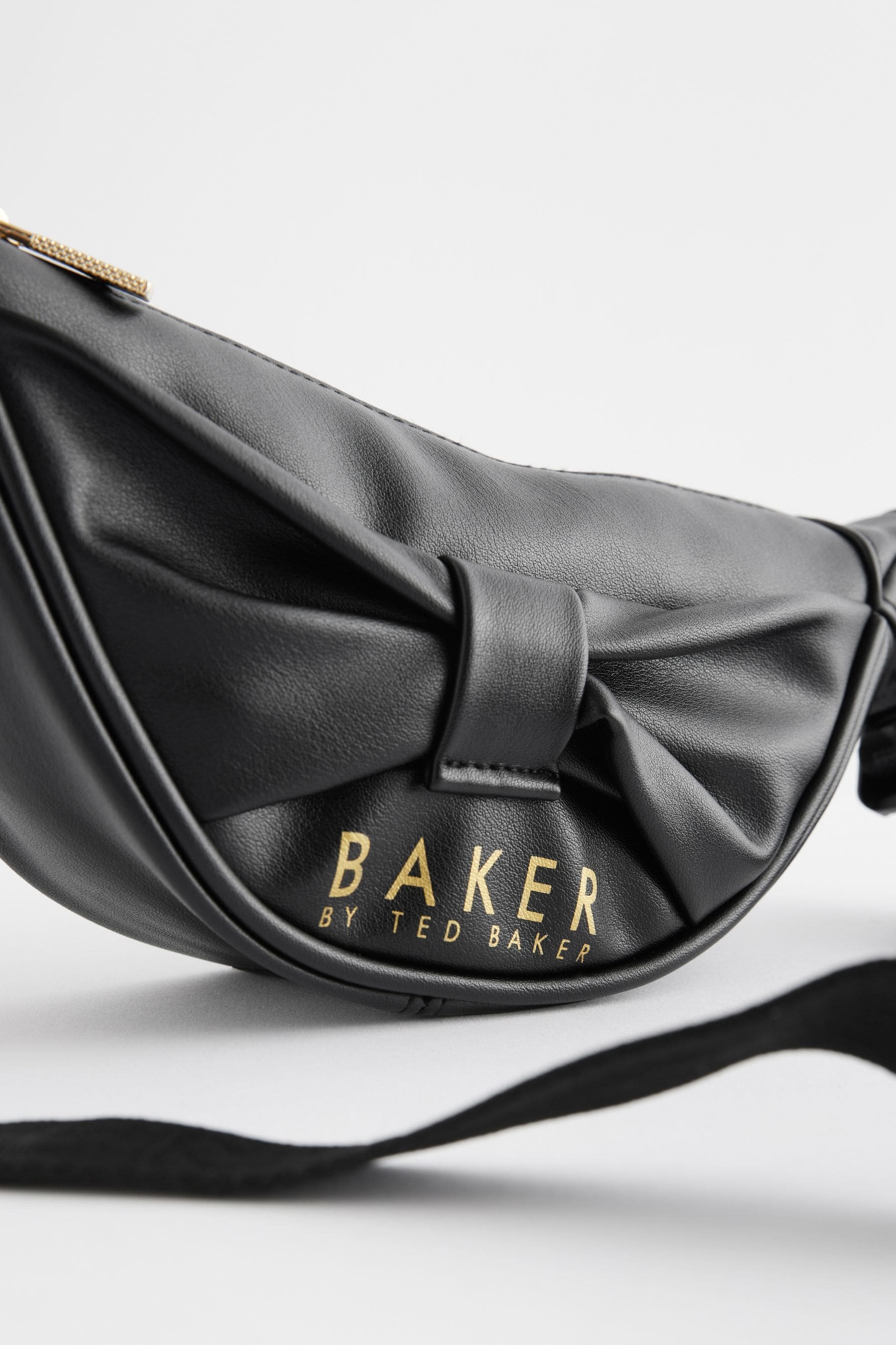 Baker by Ted Baker Girls Black Bow Detail Shoulder Bag