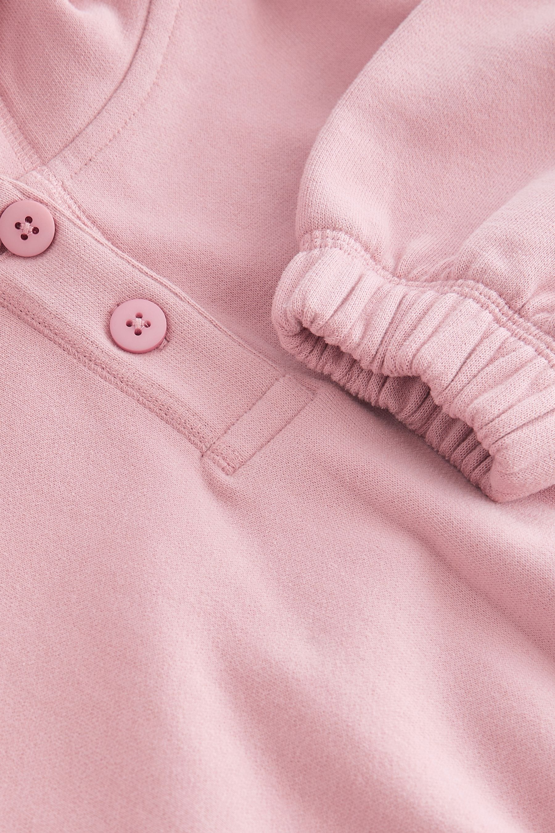 Pink Cropped Hoodie (3-16yrs)