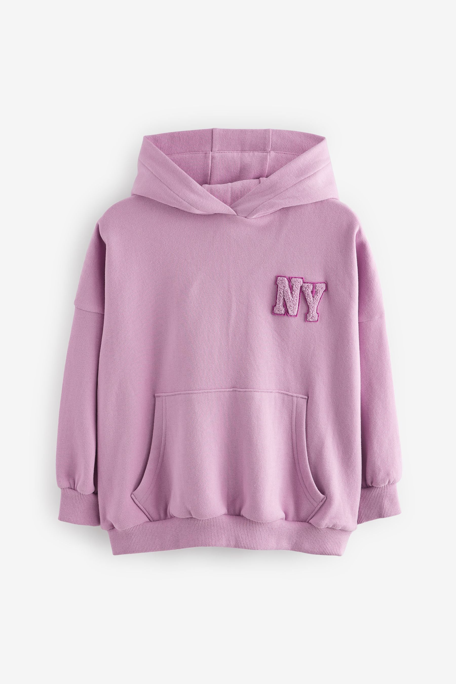 Pink Slogan Hoodie (3-16yrs)