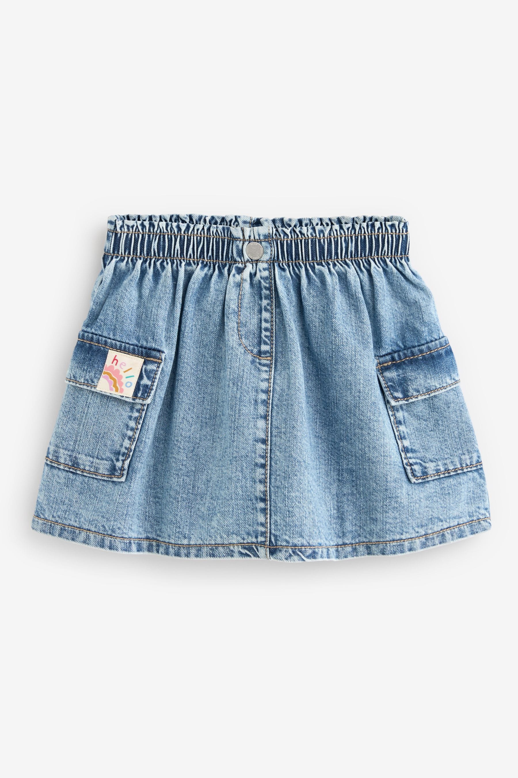 Denim Cargo Skirt (3mths-7yrs)