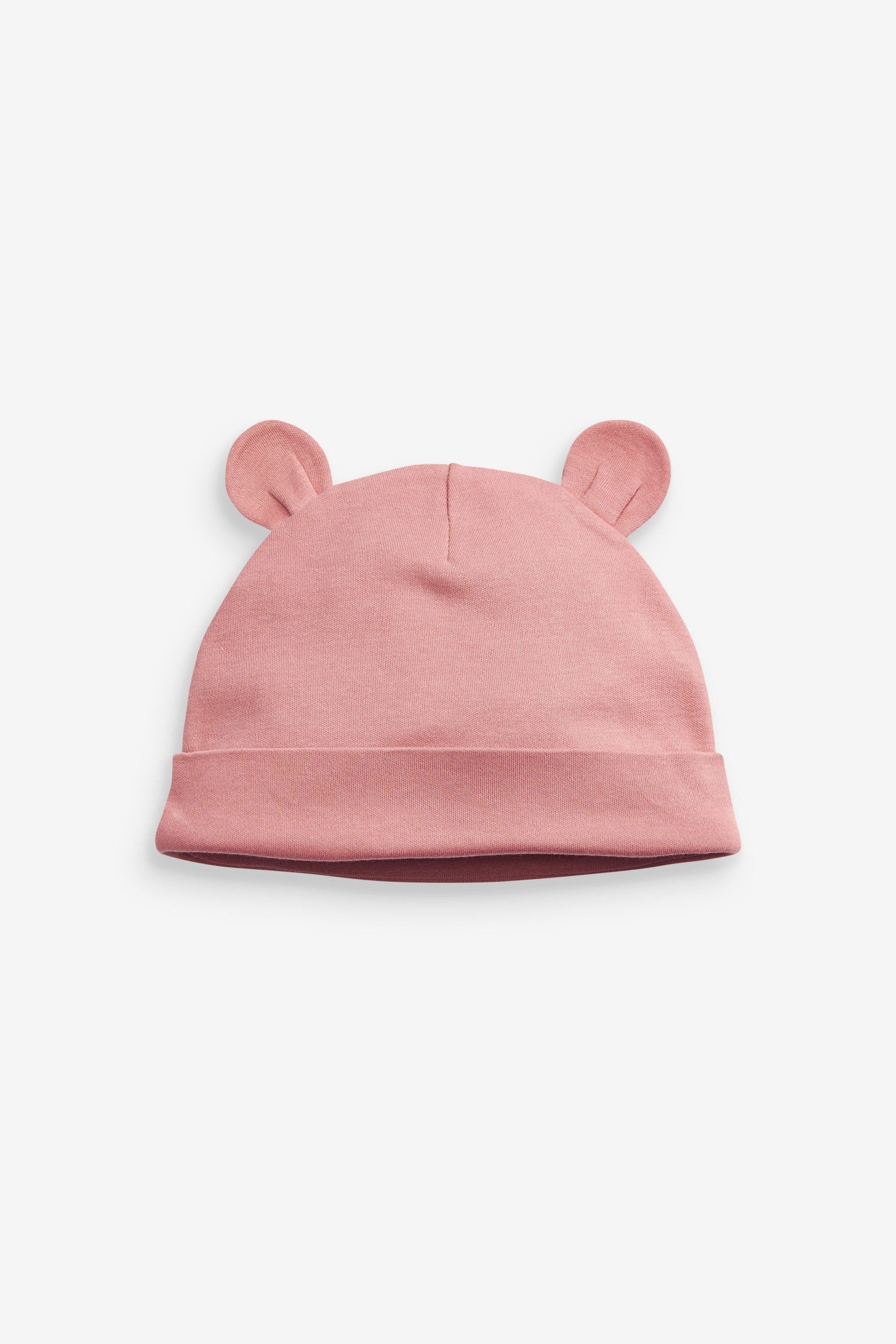 Pink 3 Pack Baby Beanie Hats (0-18mths)-<span style="color: #ff2a00;">Fawry</span>