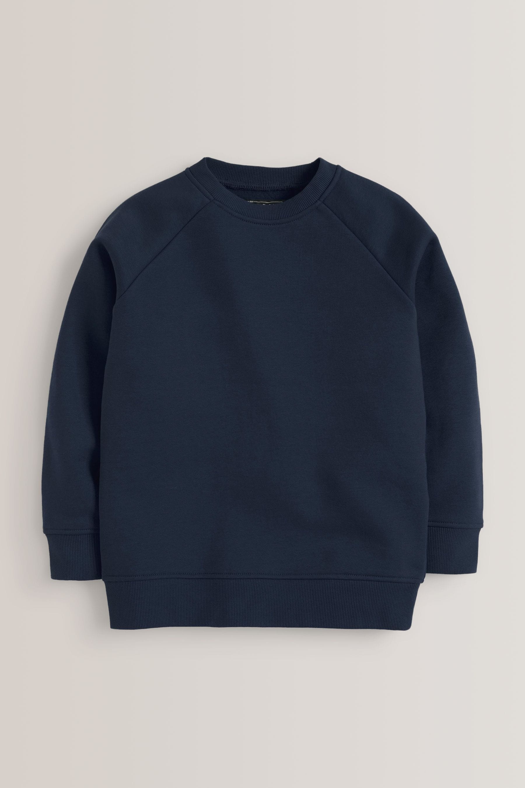 Navy Blue 2 Pack Crew Neck School Sweater (3-16yrs)