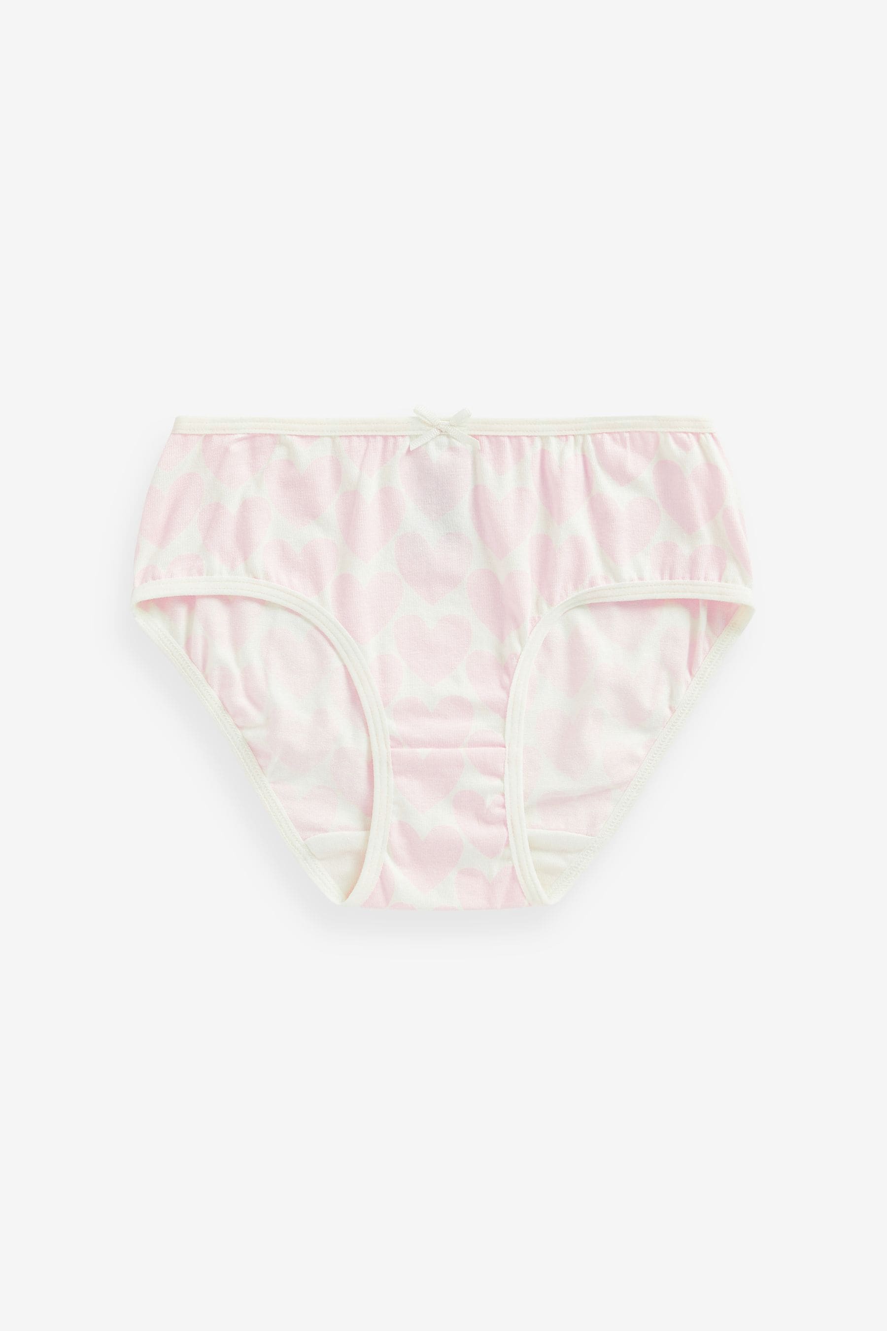 Pink/White Briefs 10 Pack (1.5-16yrs)