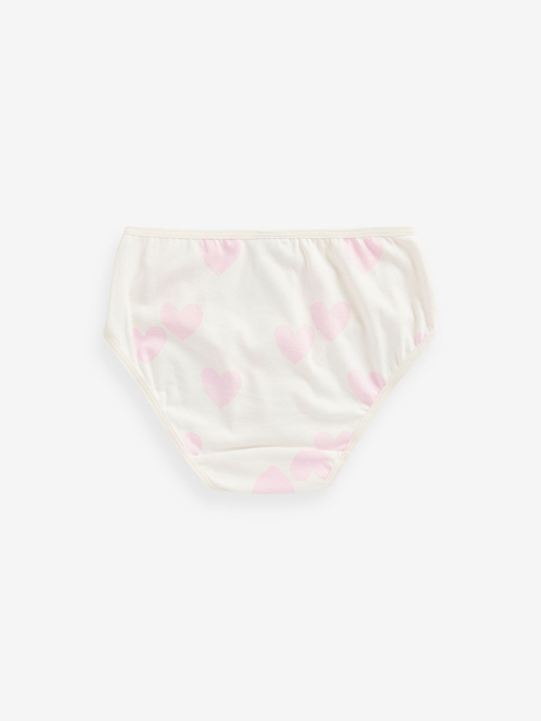 Pink/White Briefs 10 Pack (1.5-16yrs)