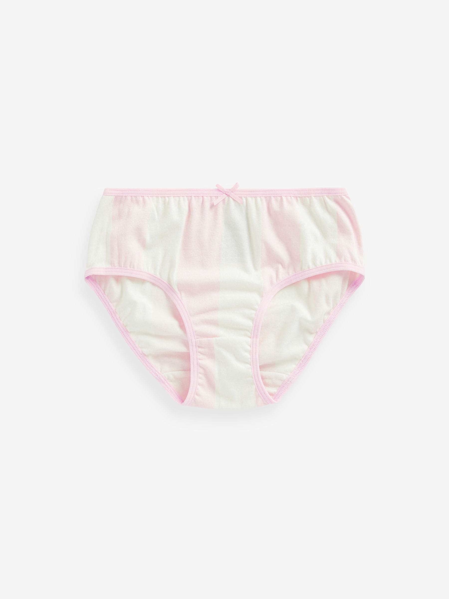 Pink/White Briefs 10 Pack (1.5-16yrs)