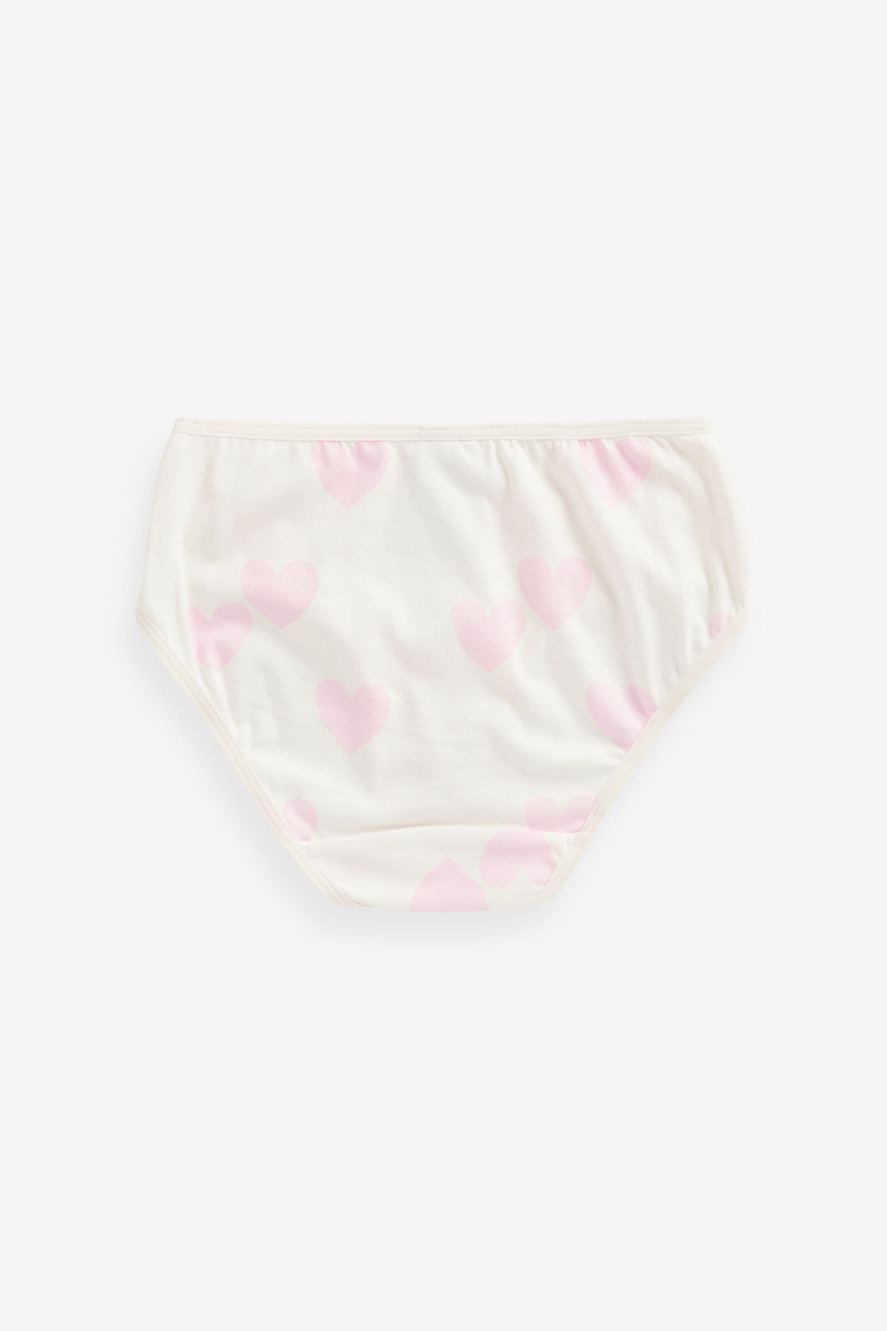 Pink/White Briefs 10 Pack (1.5-16yrs)