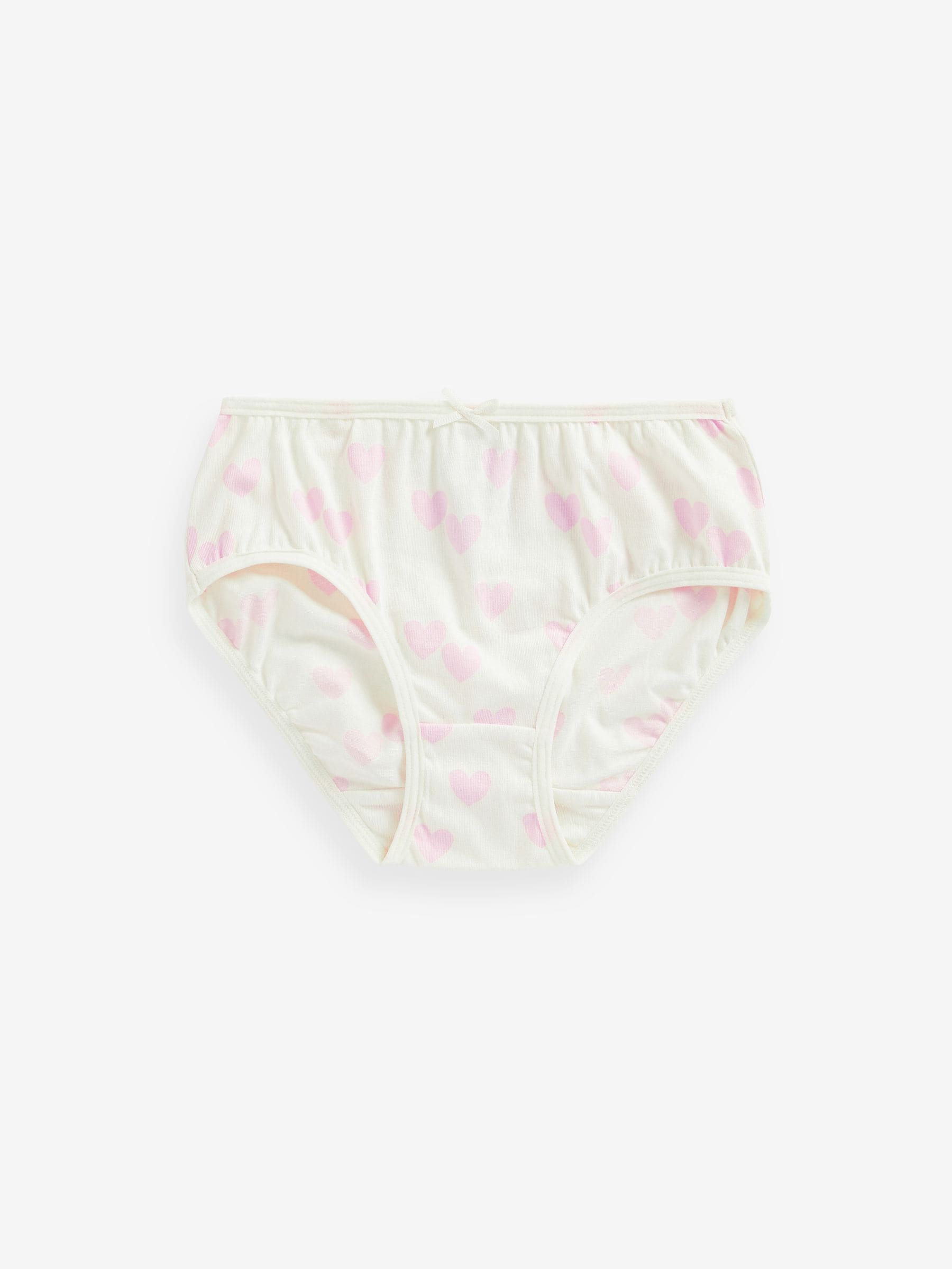 Pink/White Briefs 10 Pack (1.5-16yrs)