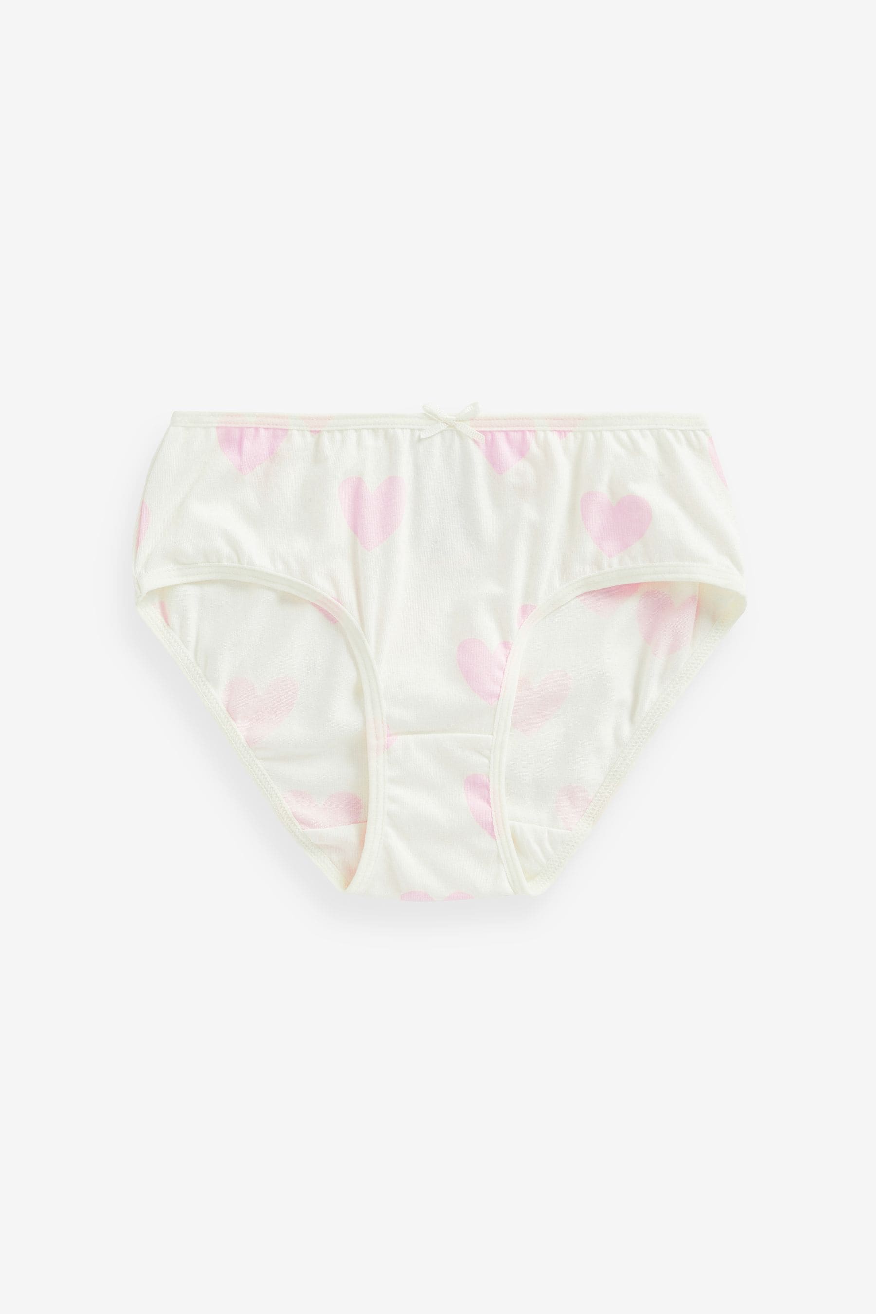 Pink/White Briefs 10 Pack (1.5-16yrs)