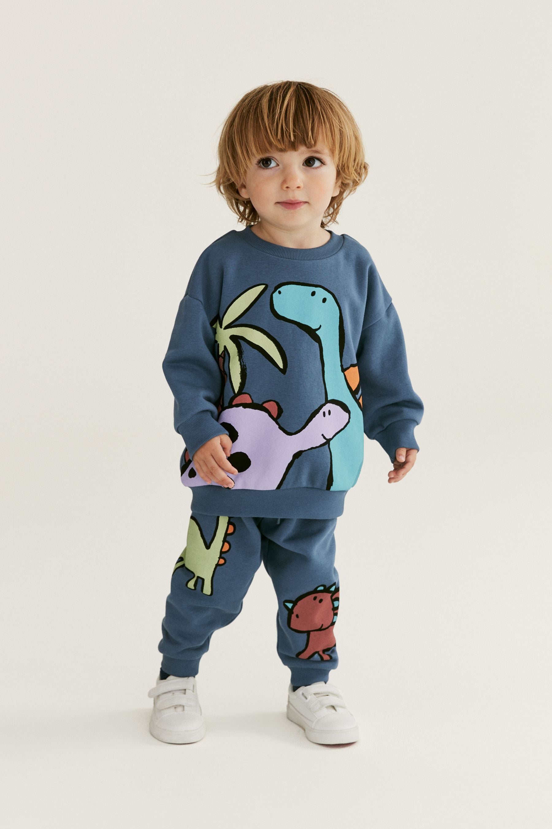 Navy Character Sweatshirt and Jogger Set (3mths-7yrs)