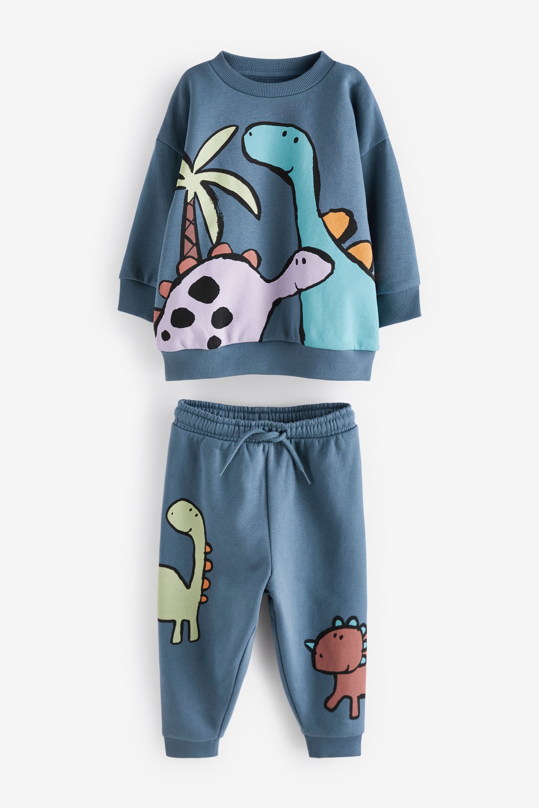 Navy Character Sweatshirt and Jogger Set (3mths-7yrs)