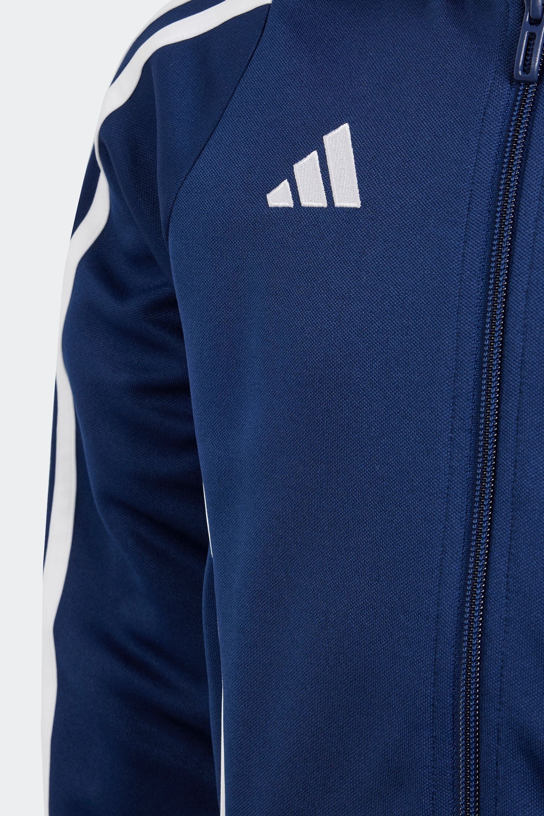 adidas Blue White Tiro 24 Training Jacket