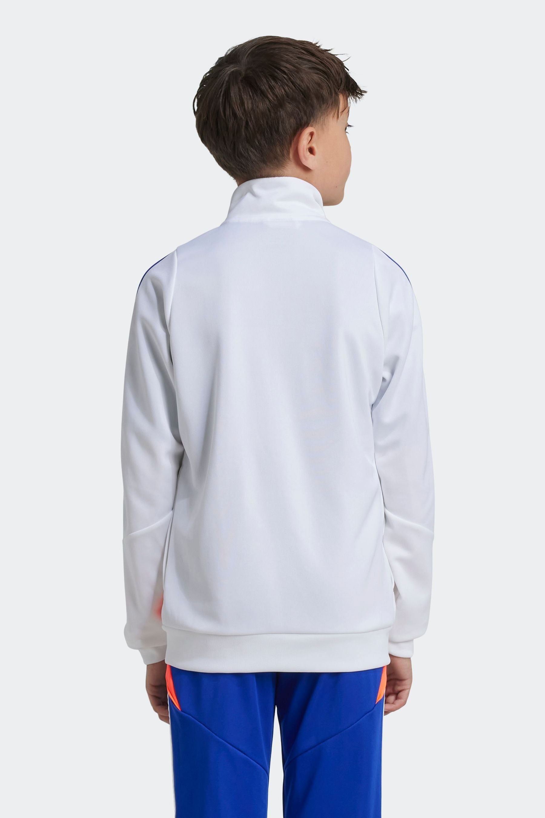 adidas White Tiro 24 Training Jacket