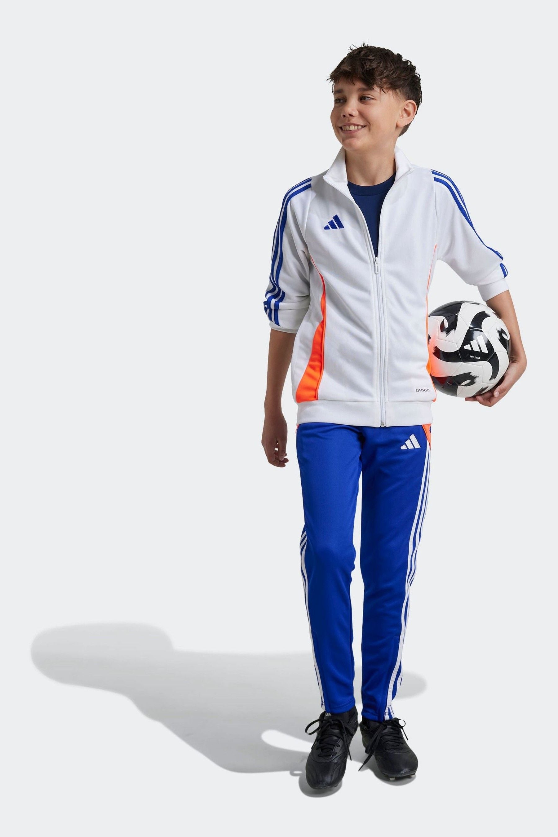 adidas White Tiro 24 Training Jacket