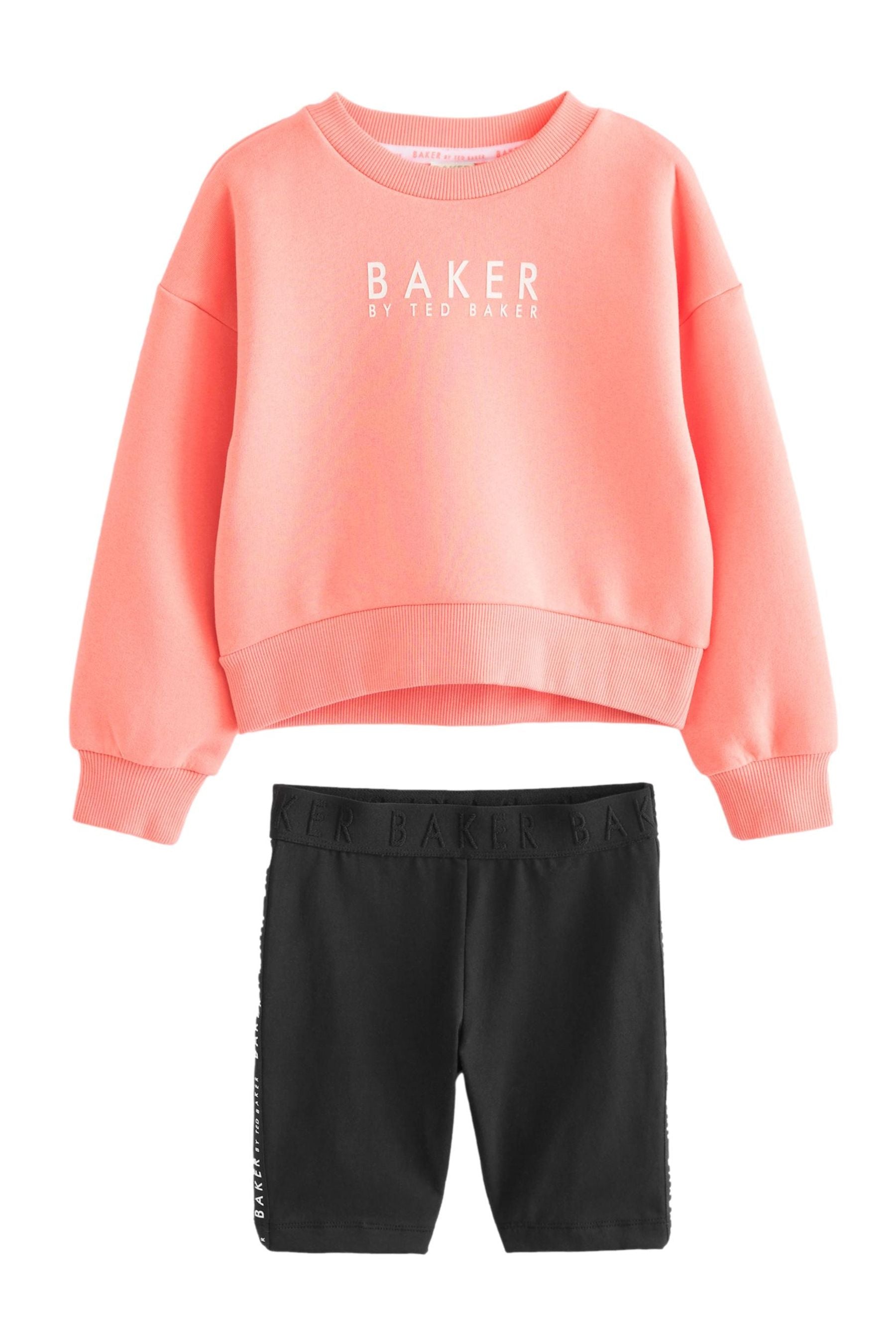 Baker by Ted Baker Apricot Sweater And Cycling Shorts Set