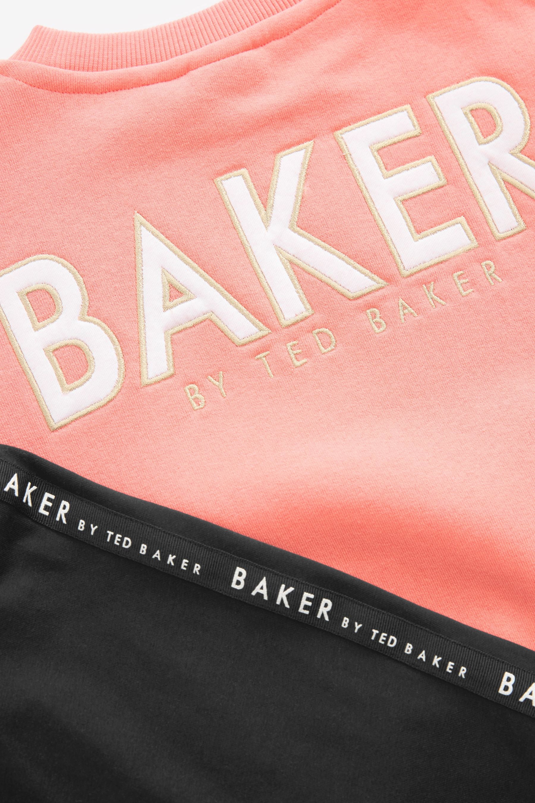 Baker by Ted Baker Apricot Sweater And Cycling Shorts Set