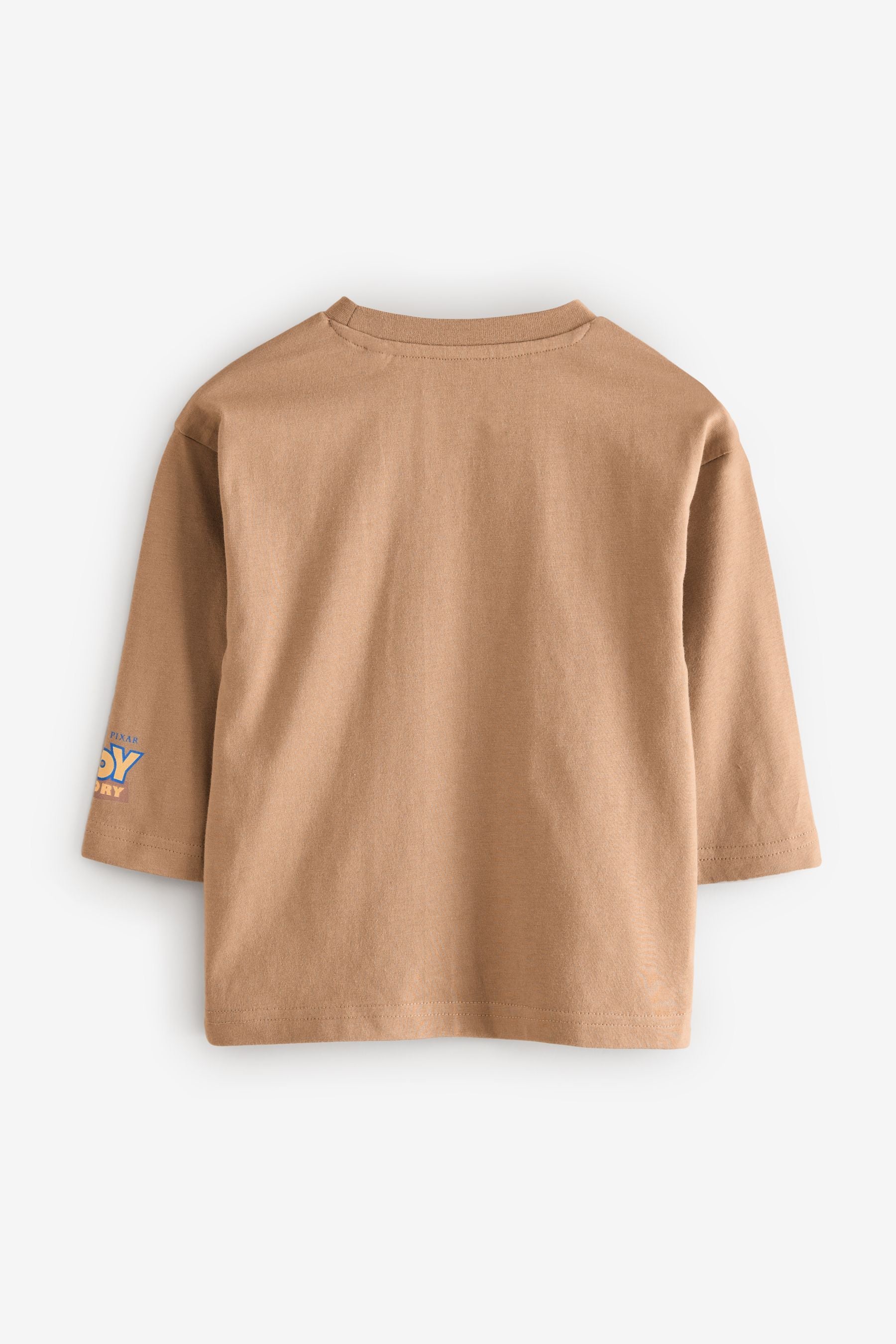 Tan Brown Toy Story Long Sleeve T-Shirt (3mths-8yrs)