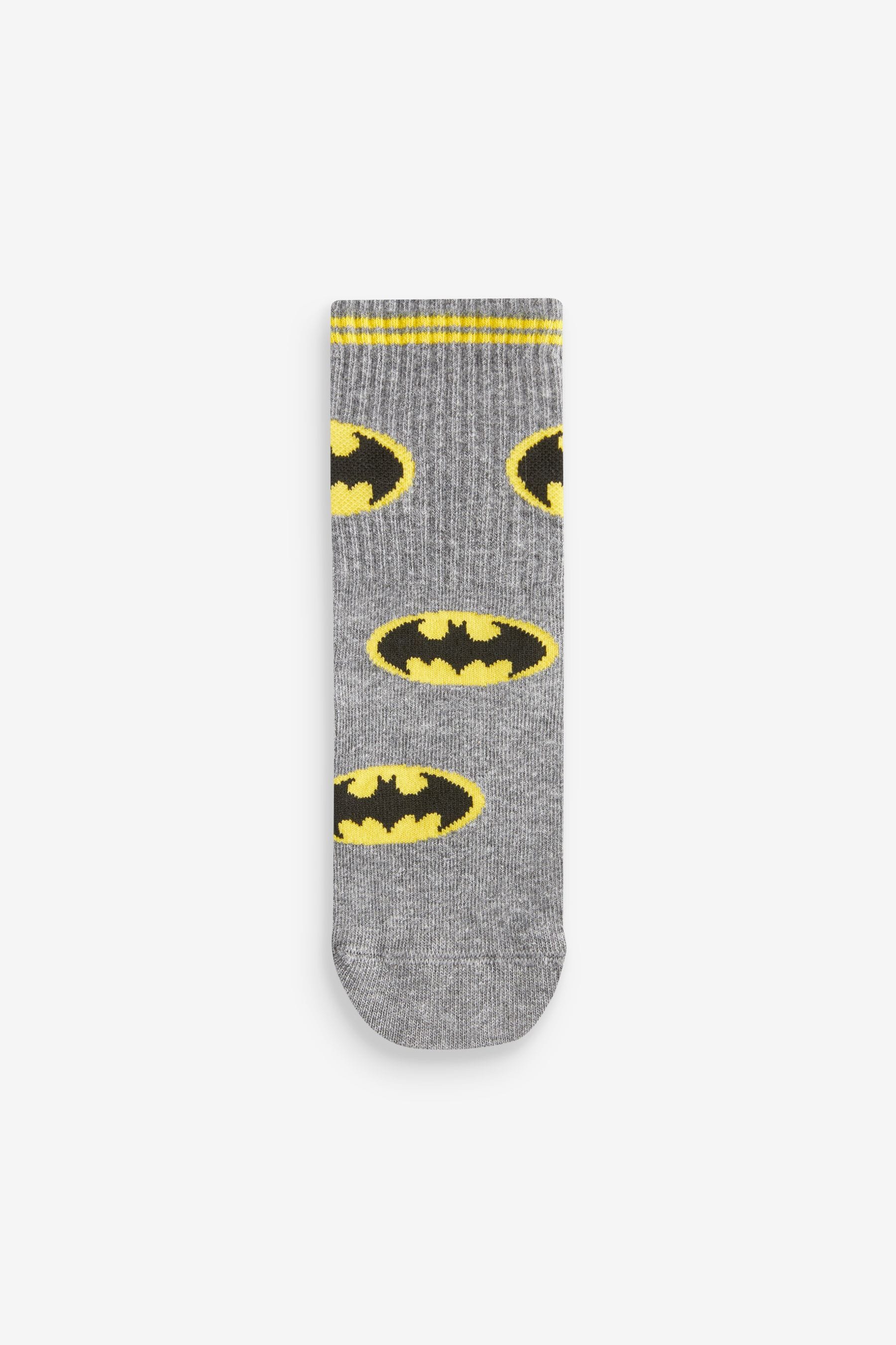 Batman Superhero License Cotton Rich Socks 3 Pack