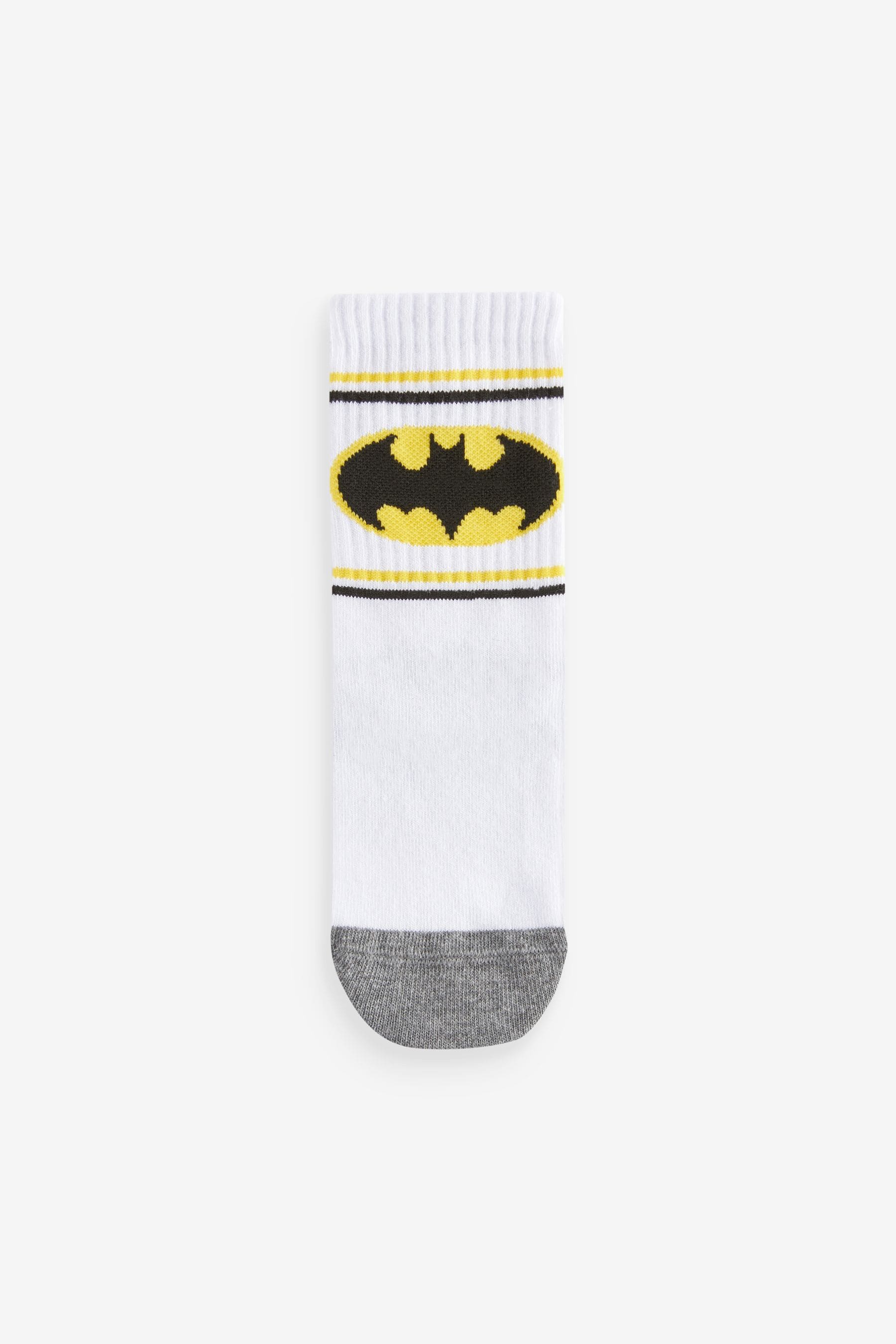 Batman Superhero License Cotton Rich Socks 3 Pack