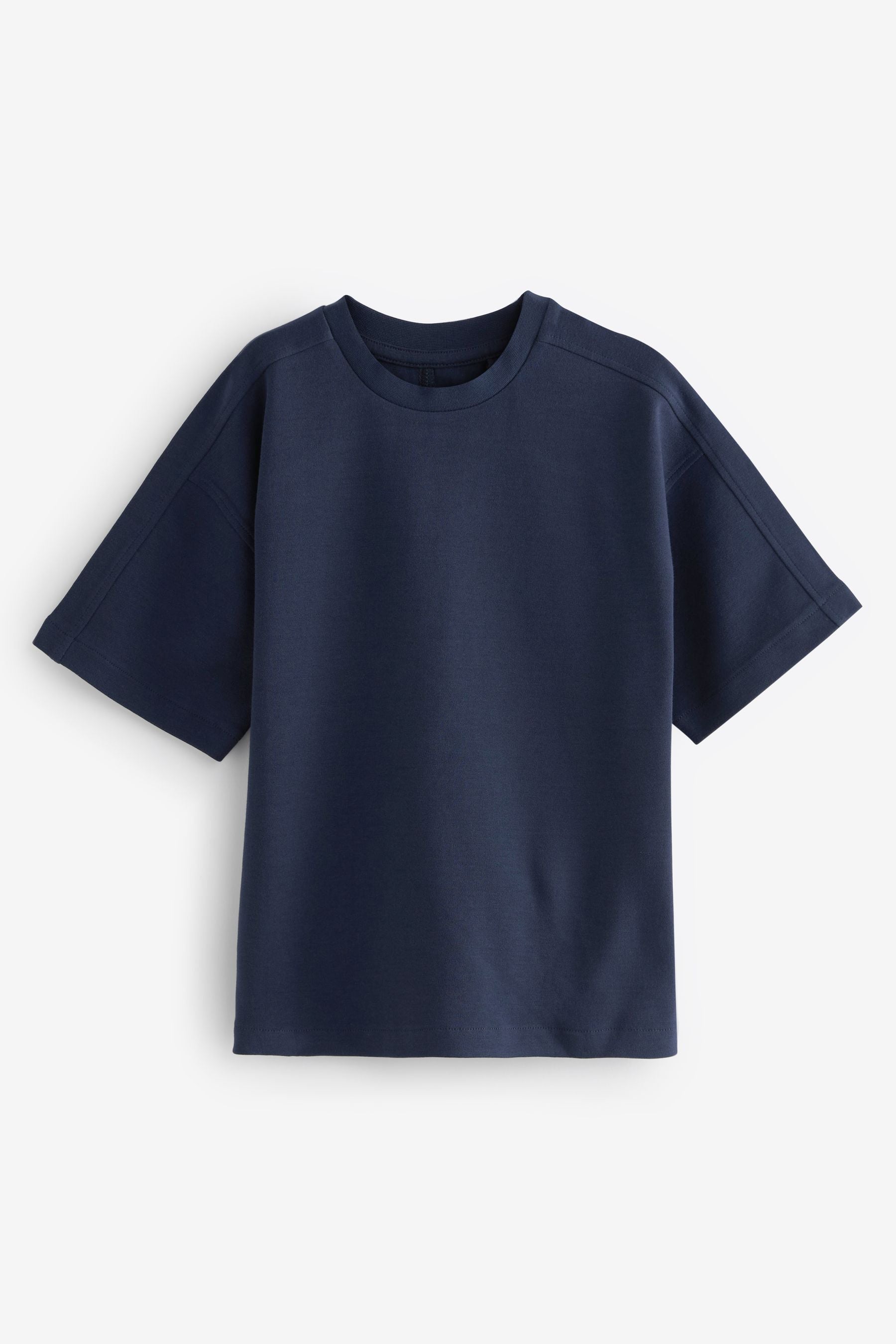 Berry/Navy Blue/Cream Oversized 100% Cotton T-Shirts 3 Pack (3-16yrs)