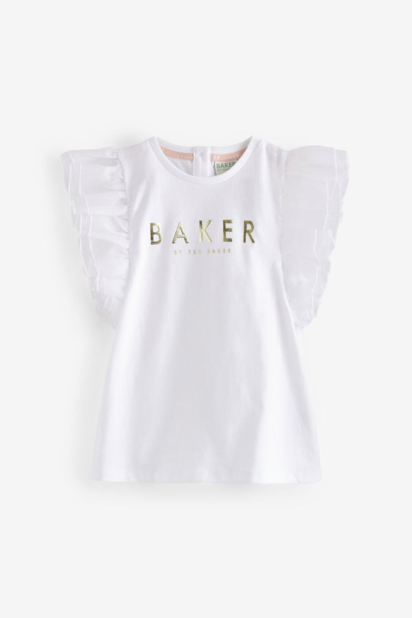 Baker by Ted Baker Organza 100% Cotton T-Shirt