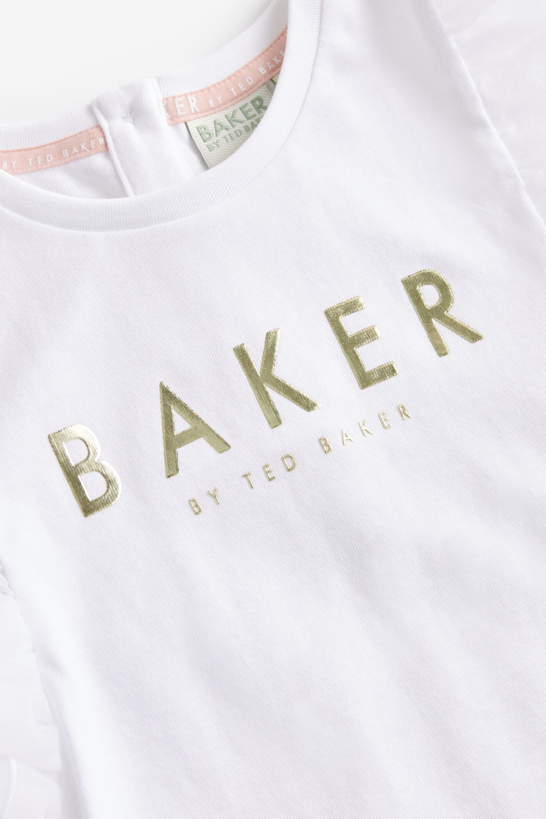 Baker by Ted Baker Organza 100% Cotton T-Shirt