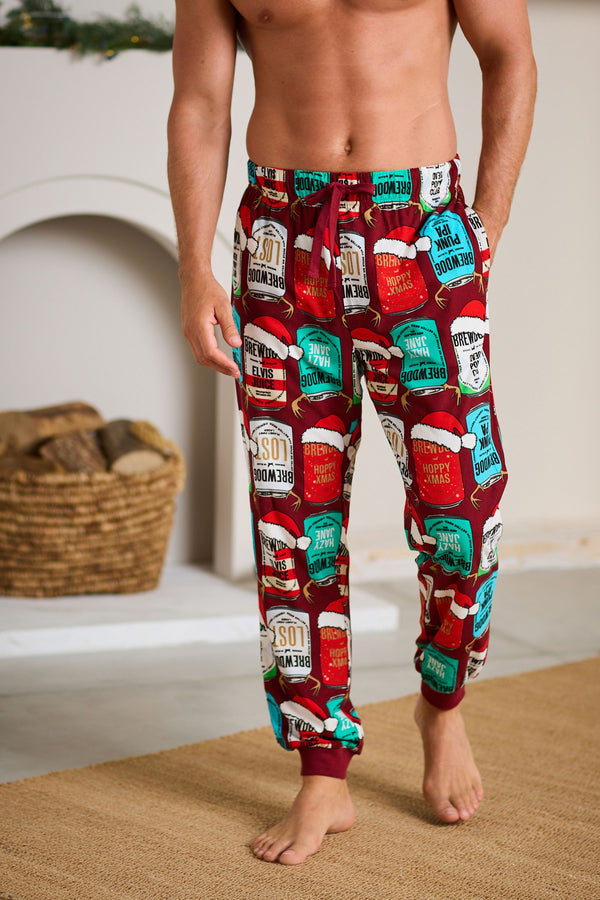 Red Brewdog Christmas License Pyjama Bottoms