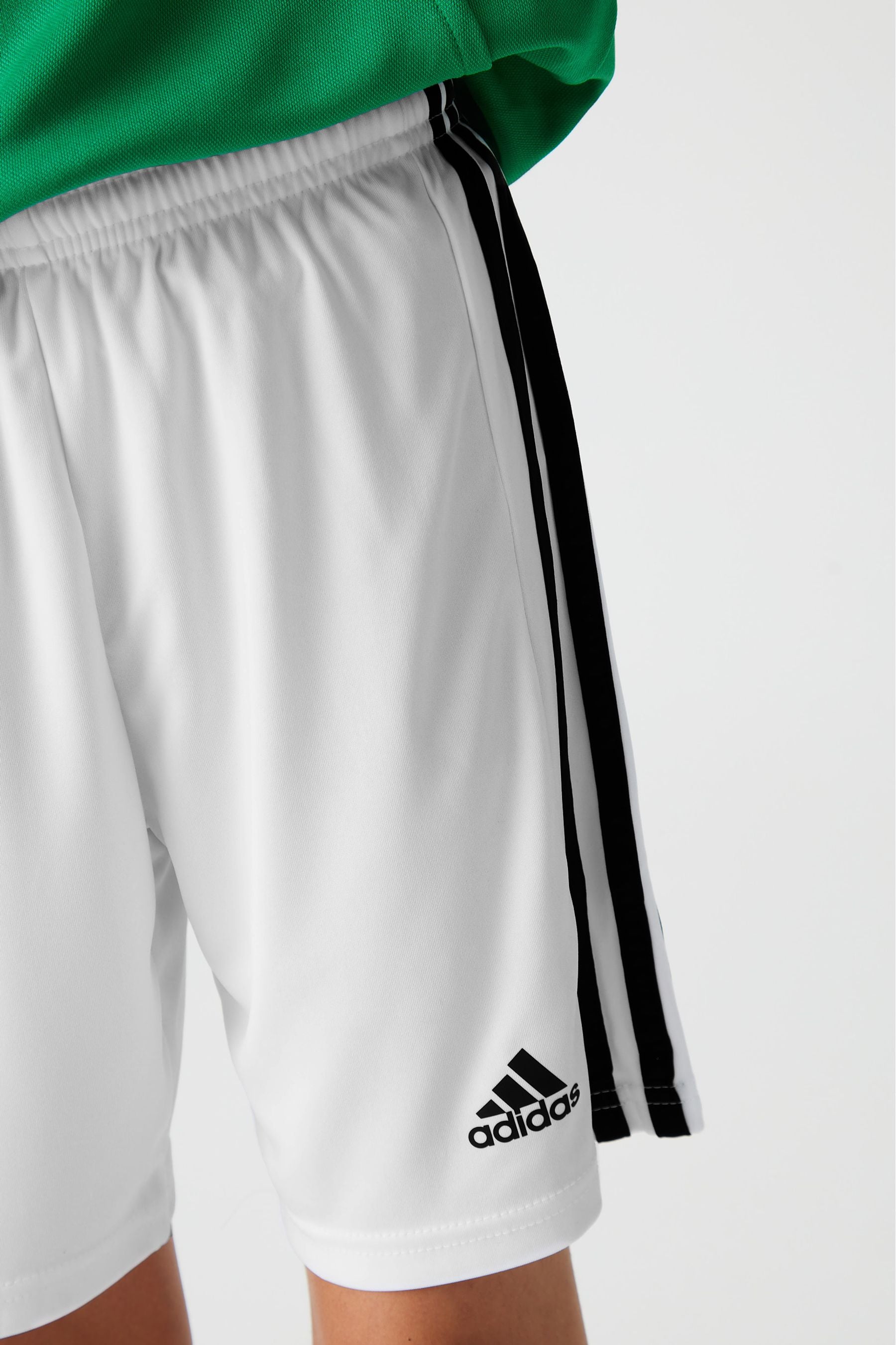 adidas White Squadra 21 Shorts