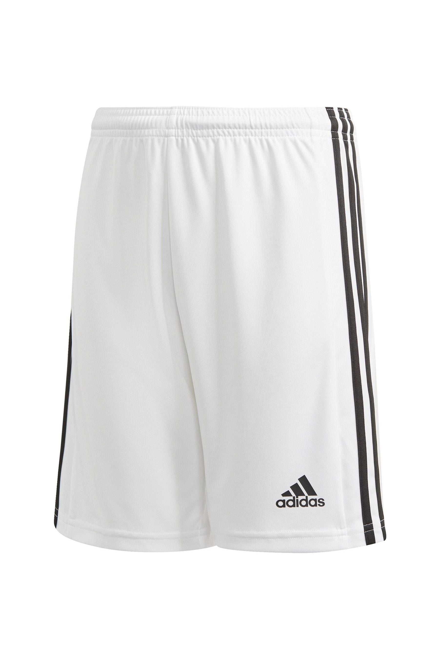 adidas White Squadra 21 Shorts