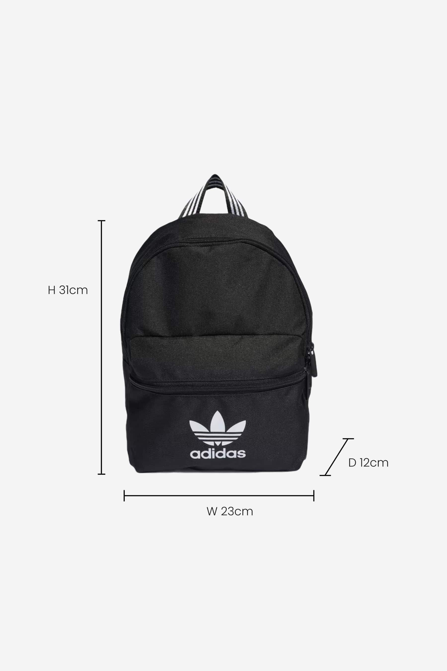 adidas Originals Black Small Adicolor Classic Backpack