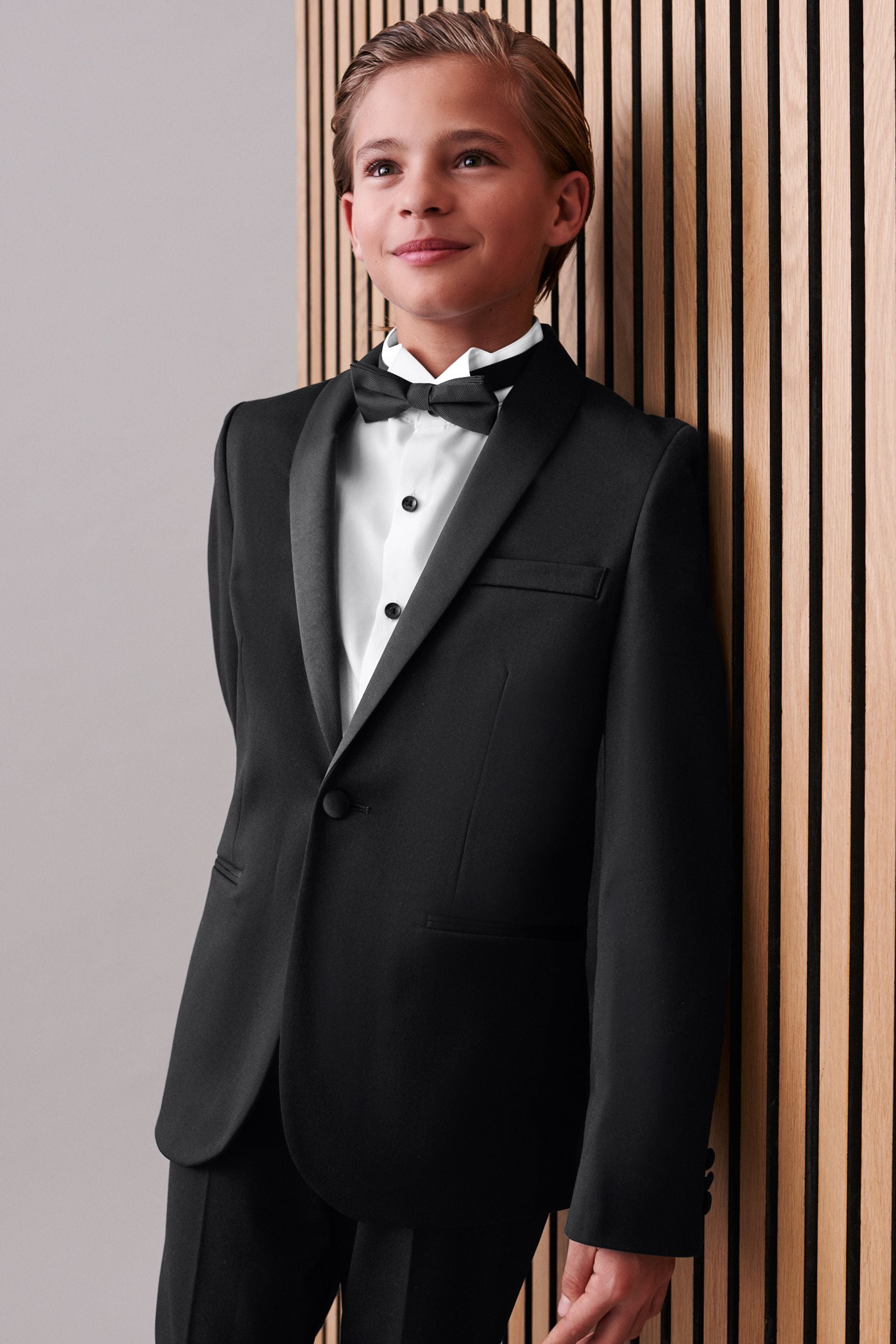 Black Jacket Tuxedo Suit Jacket (3-16yrs)