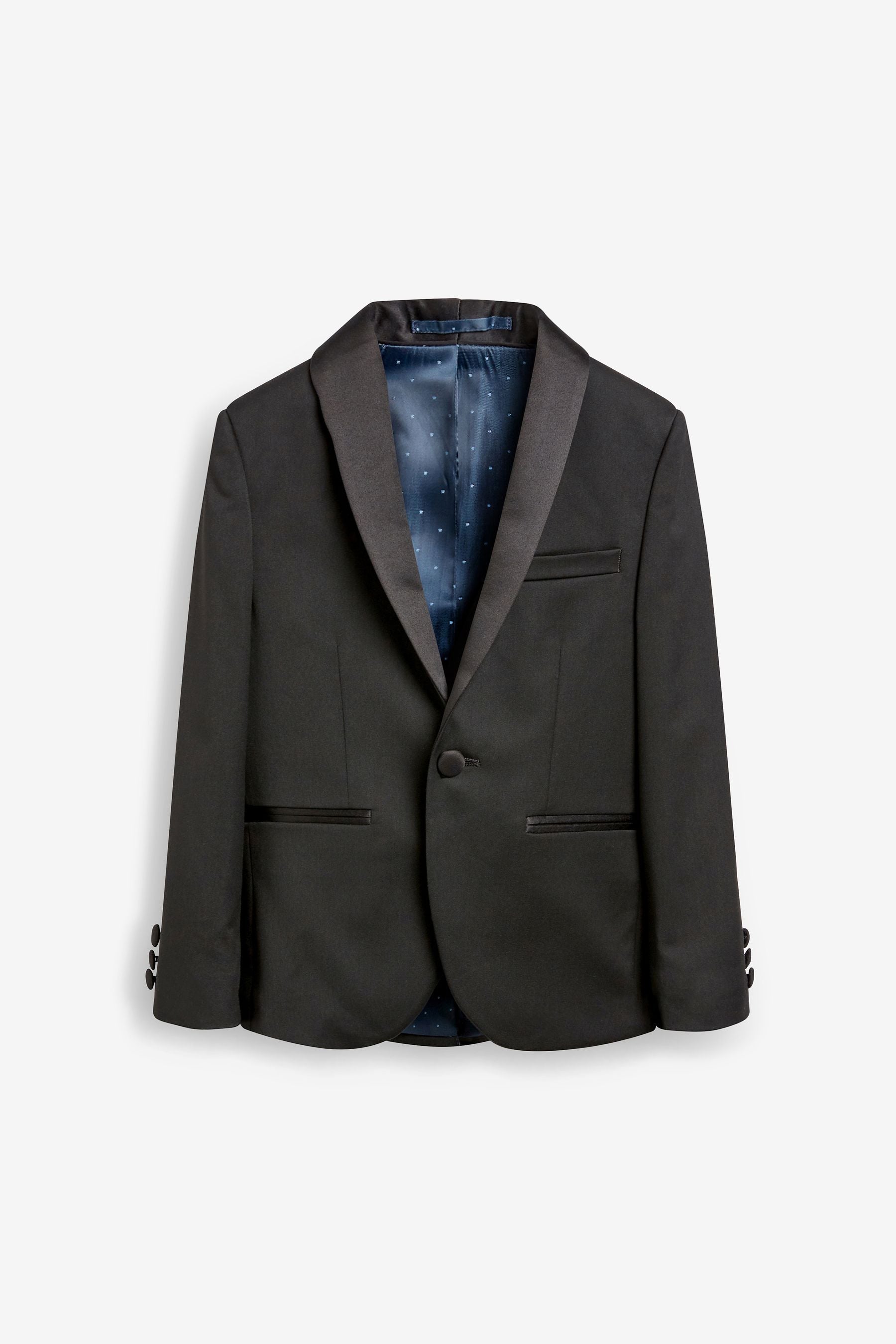 Black Jacket Tuxedo Suit Jacket (3-16yrs)