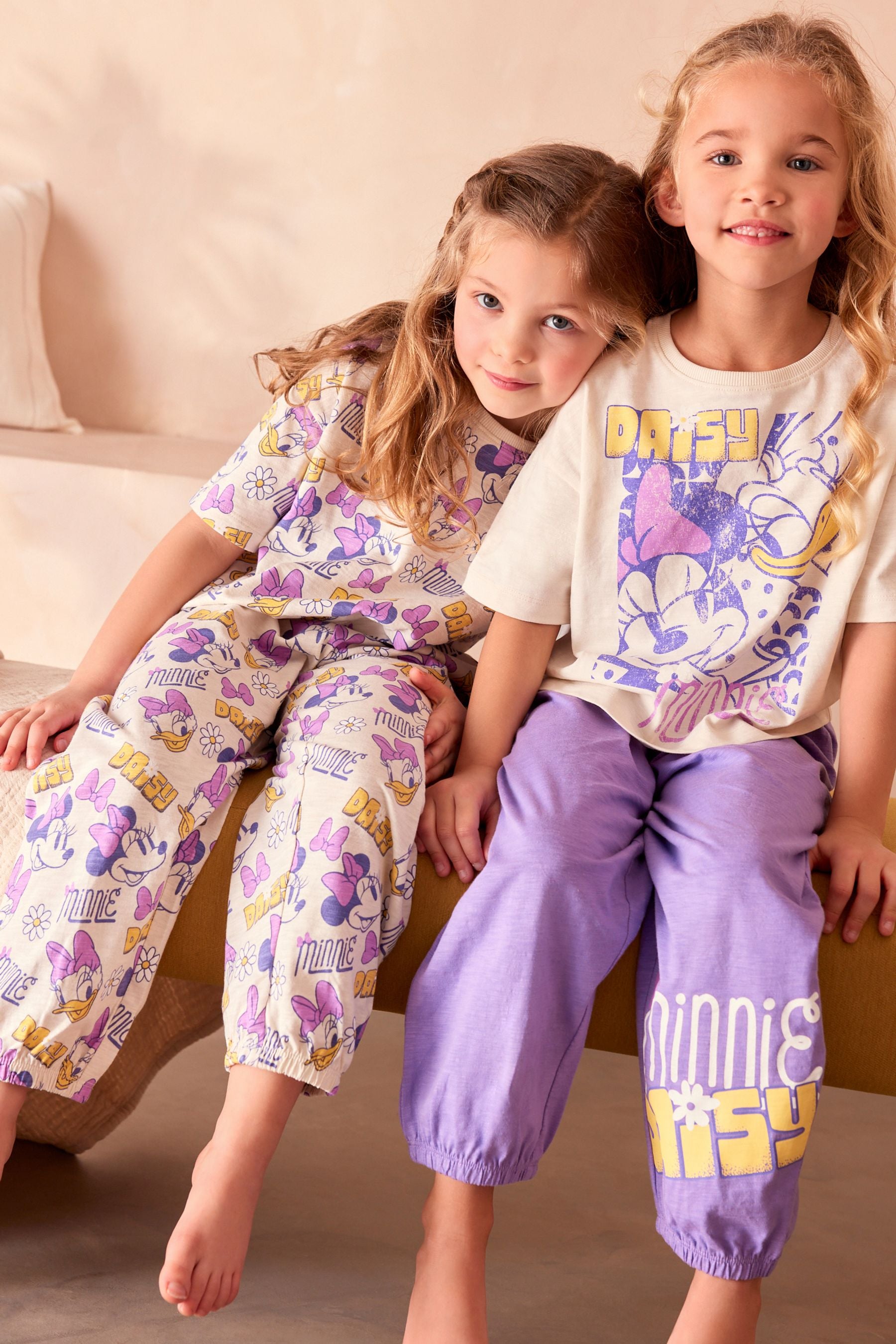 Purple Minnie Mouse Long Pyjamas 2 Pack (9mths-10yrs)