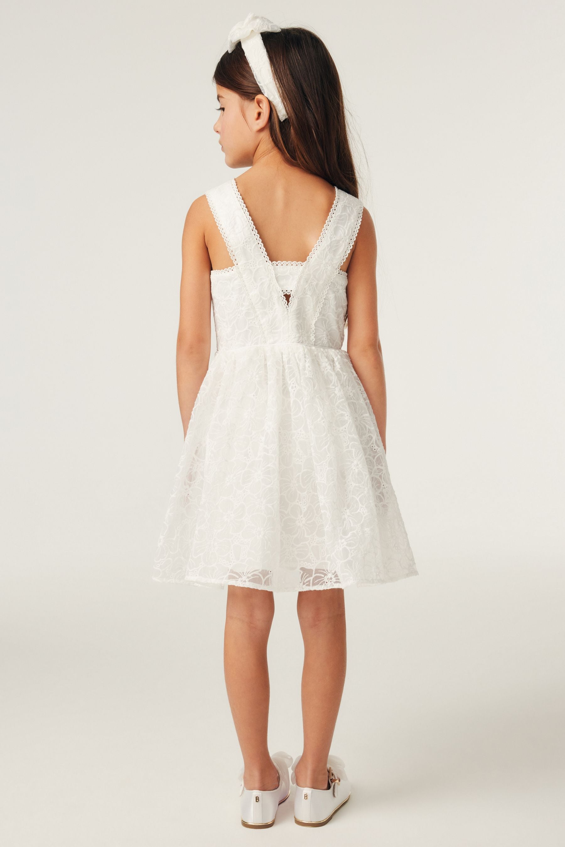 Ivory Baker by Ted Baker Ivory Lace Occasion Dress