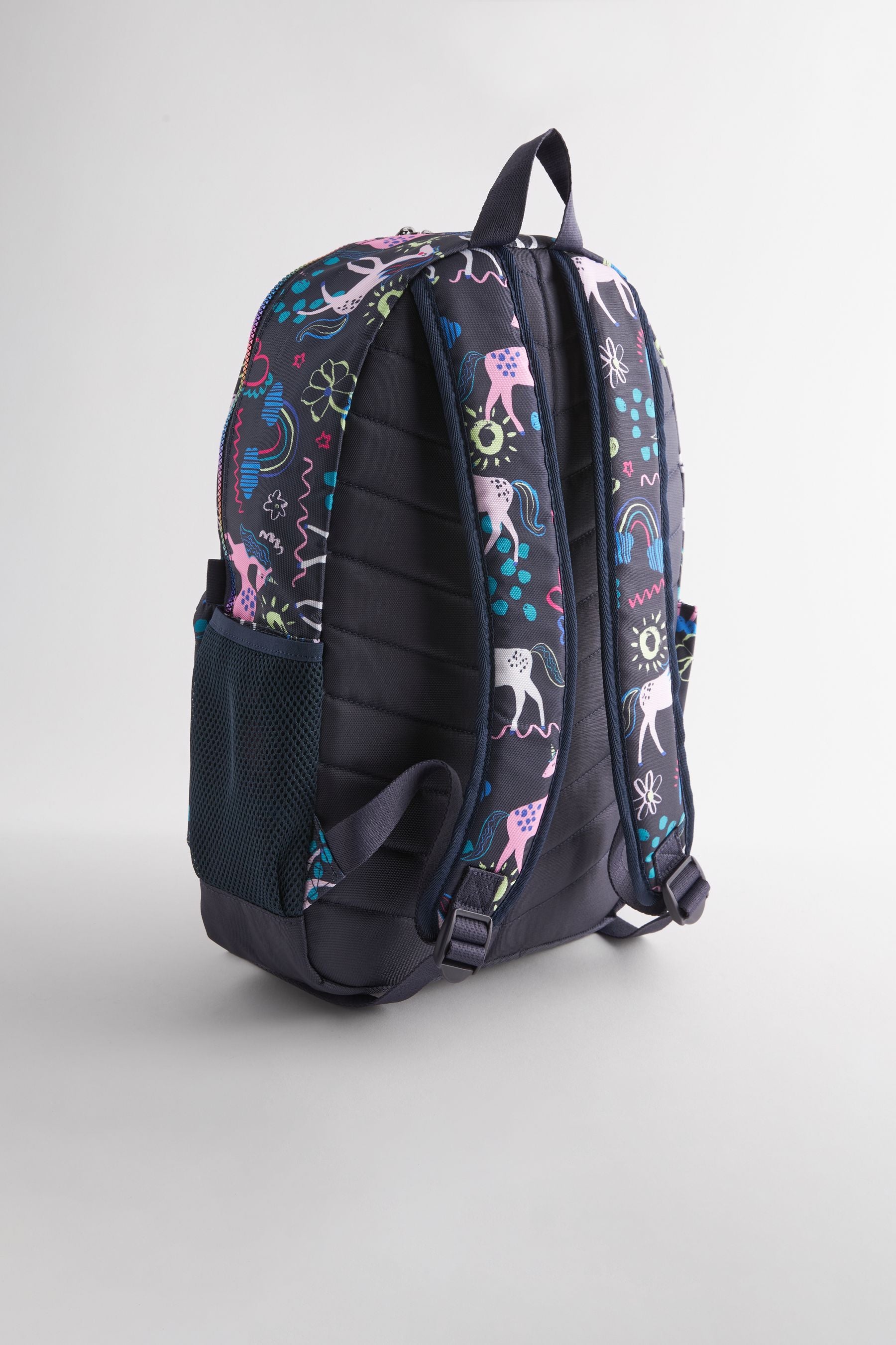 Navy Unicorn Backpack