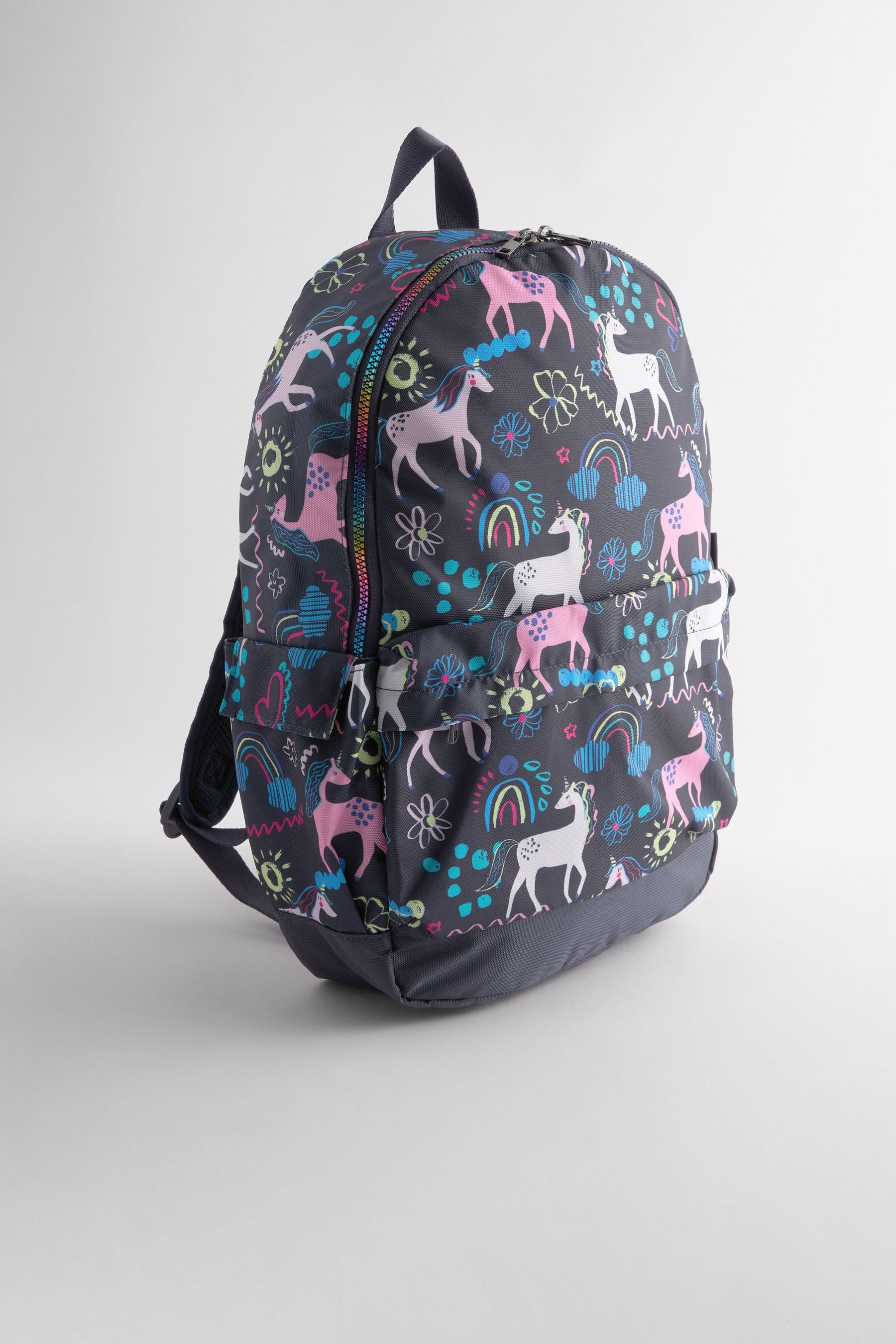 Navy Unicorn Backpack