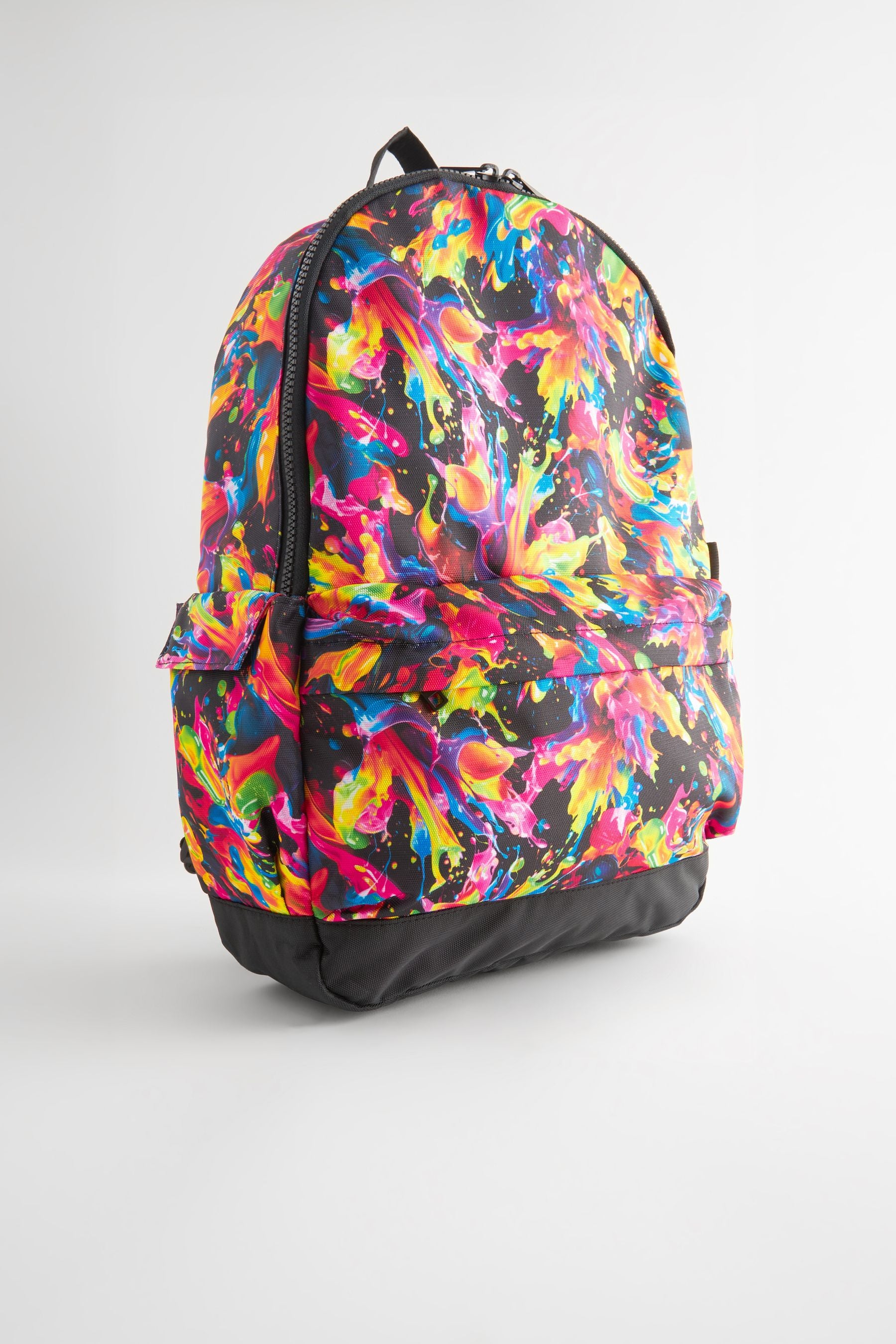 Multi Bright Marble Backpack