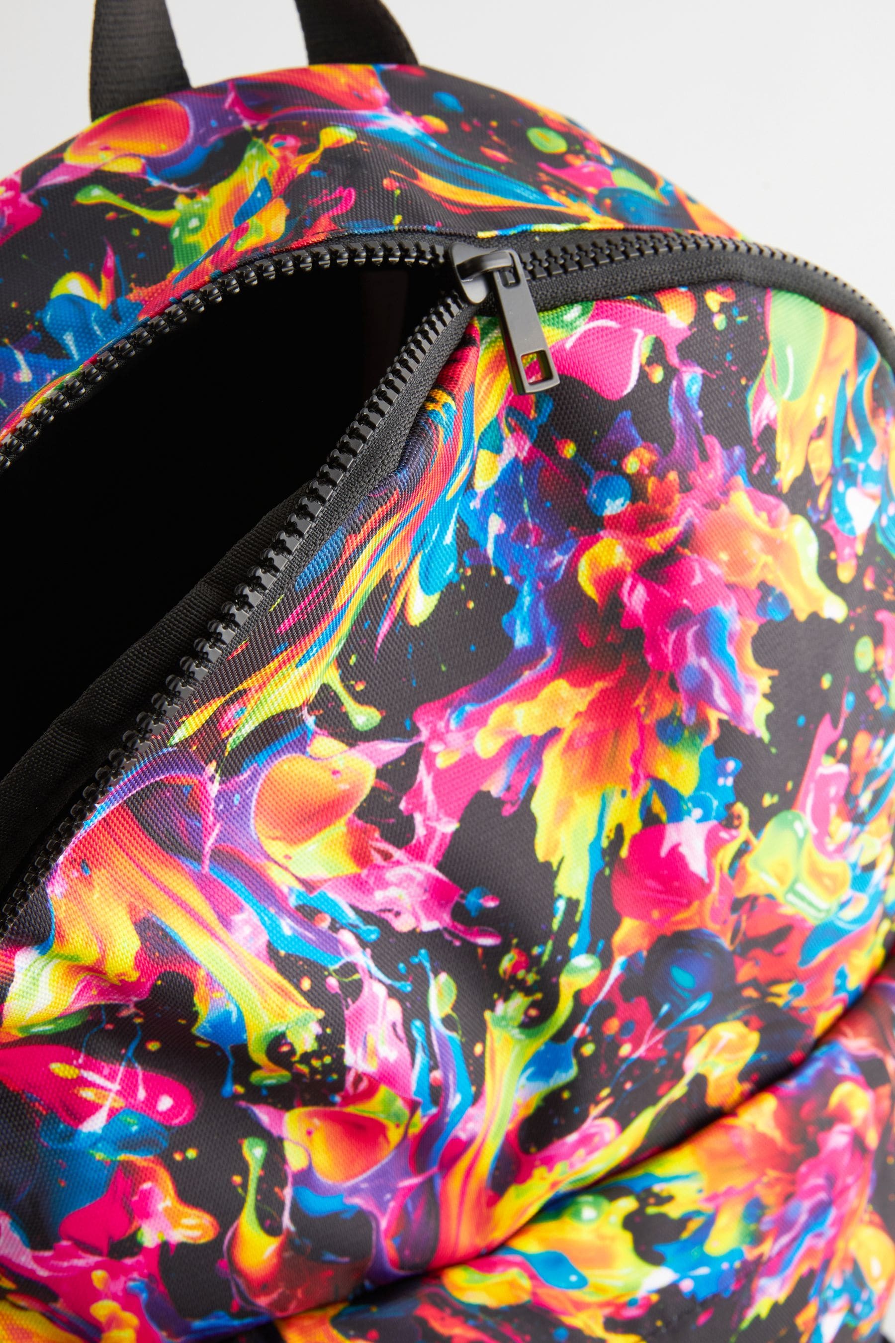 Multi Bright Marble Backpack