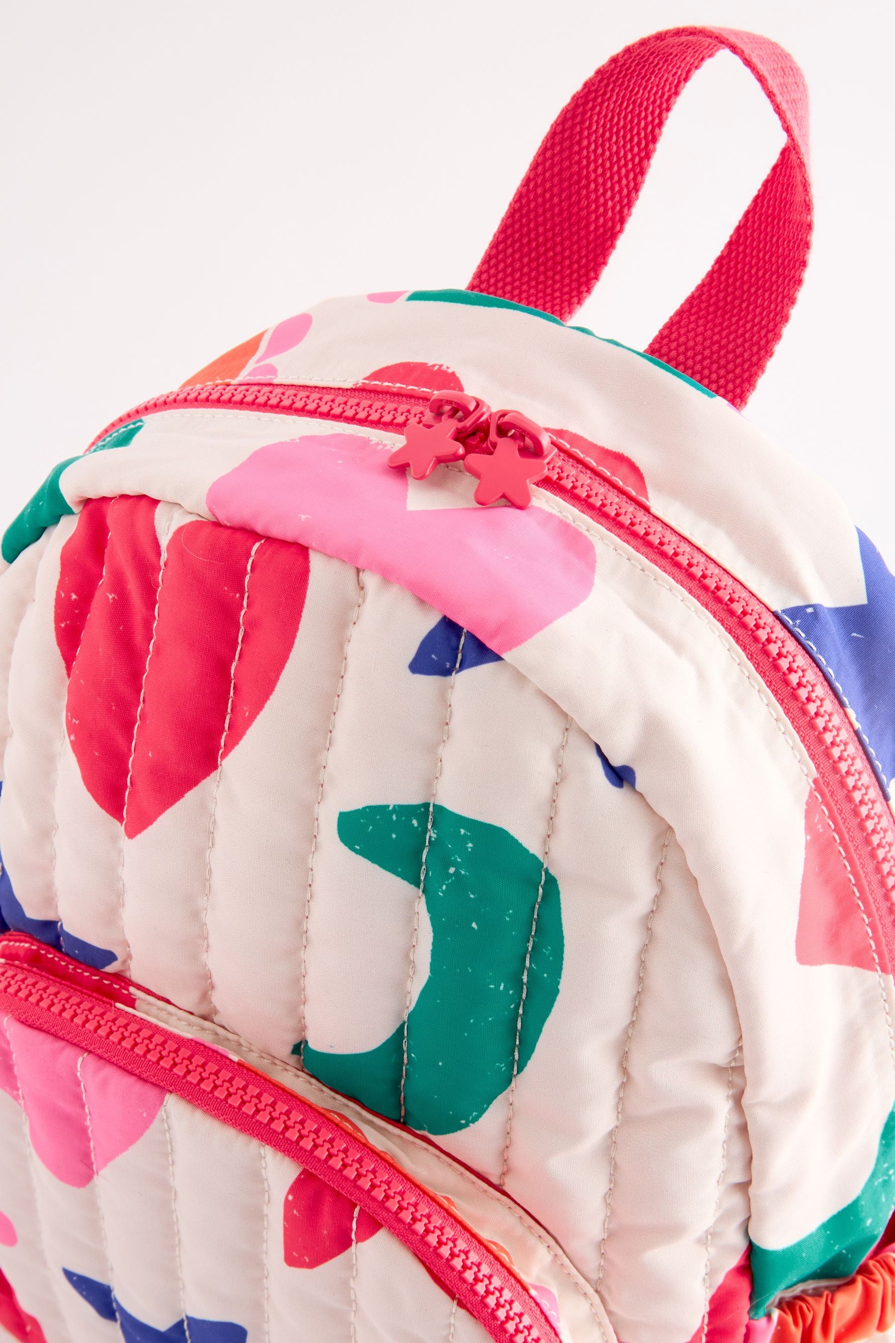 Star/Heart Quilted Backpack