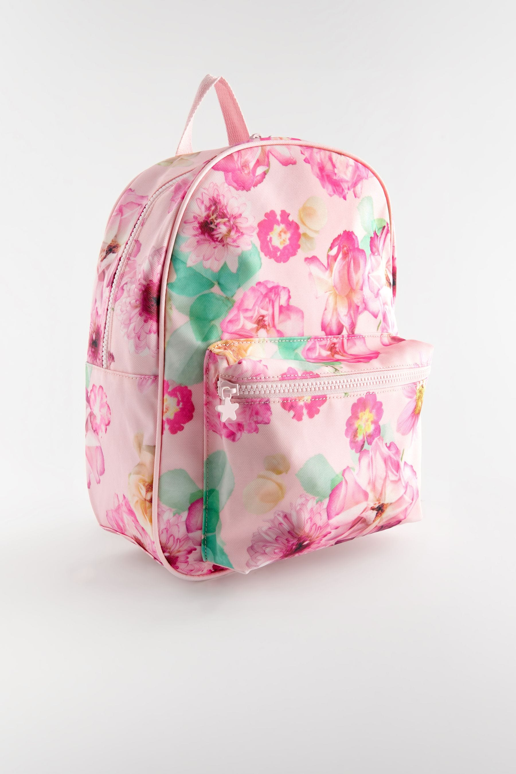 Pink Floral Backpack