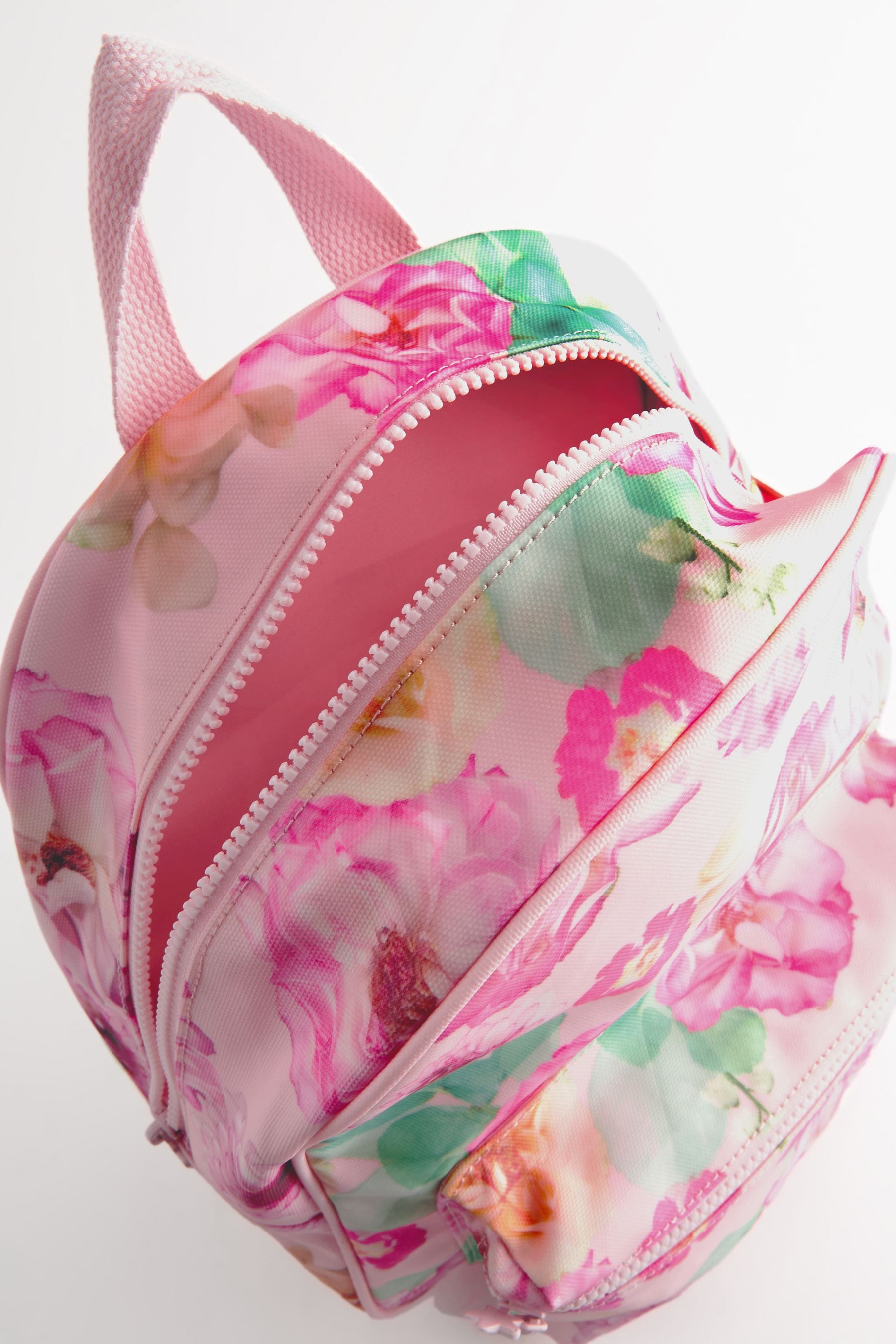 Pink Floral Backpack