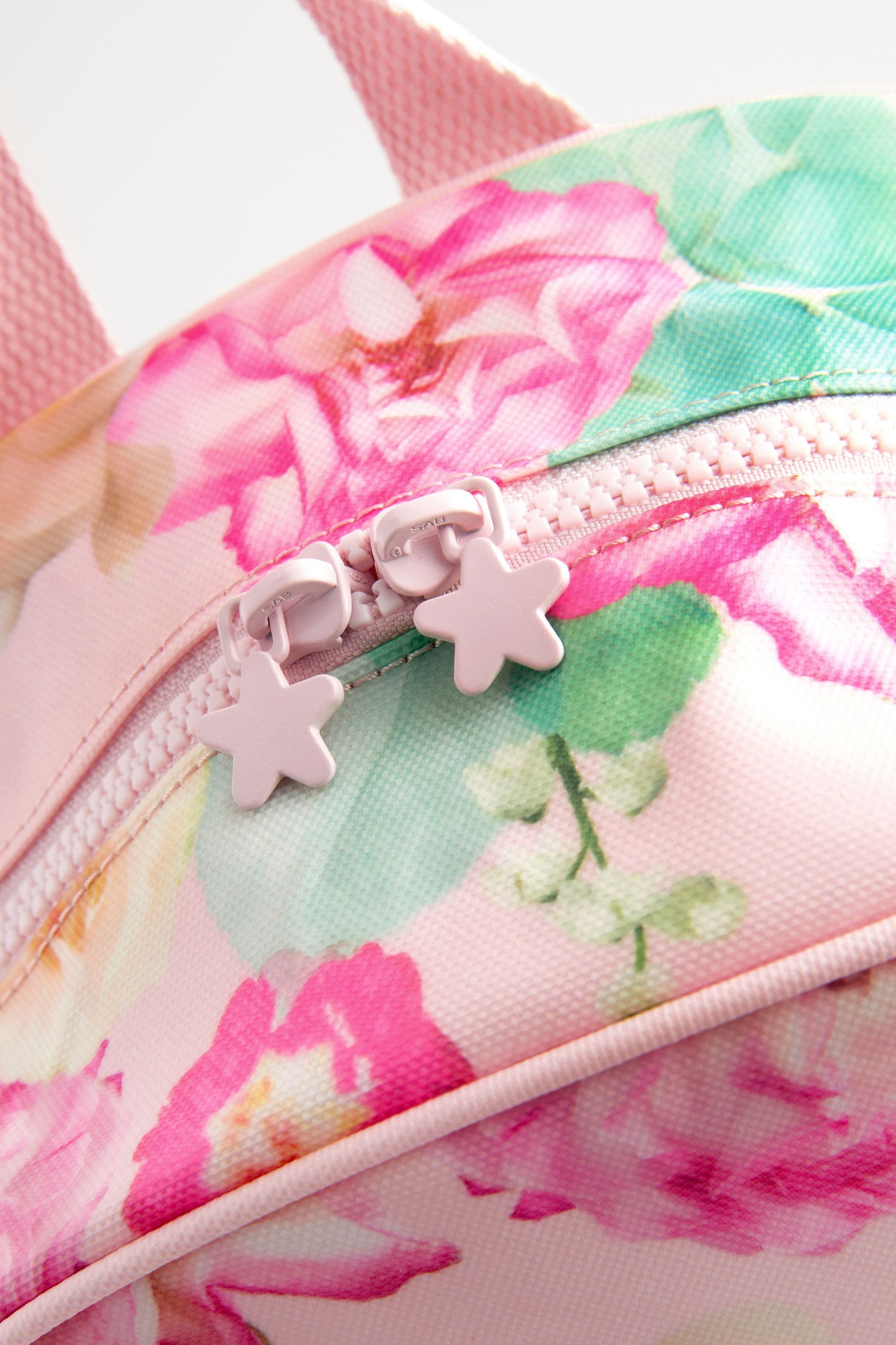 Pink Floral Backpack