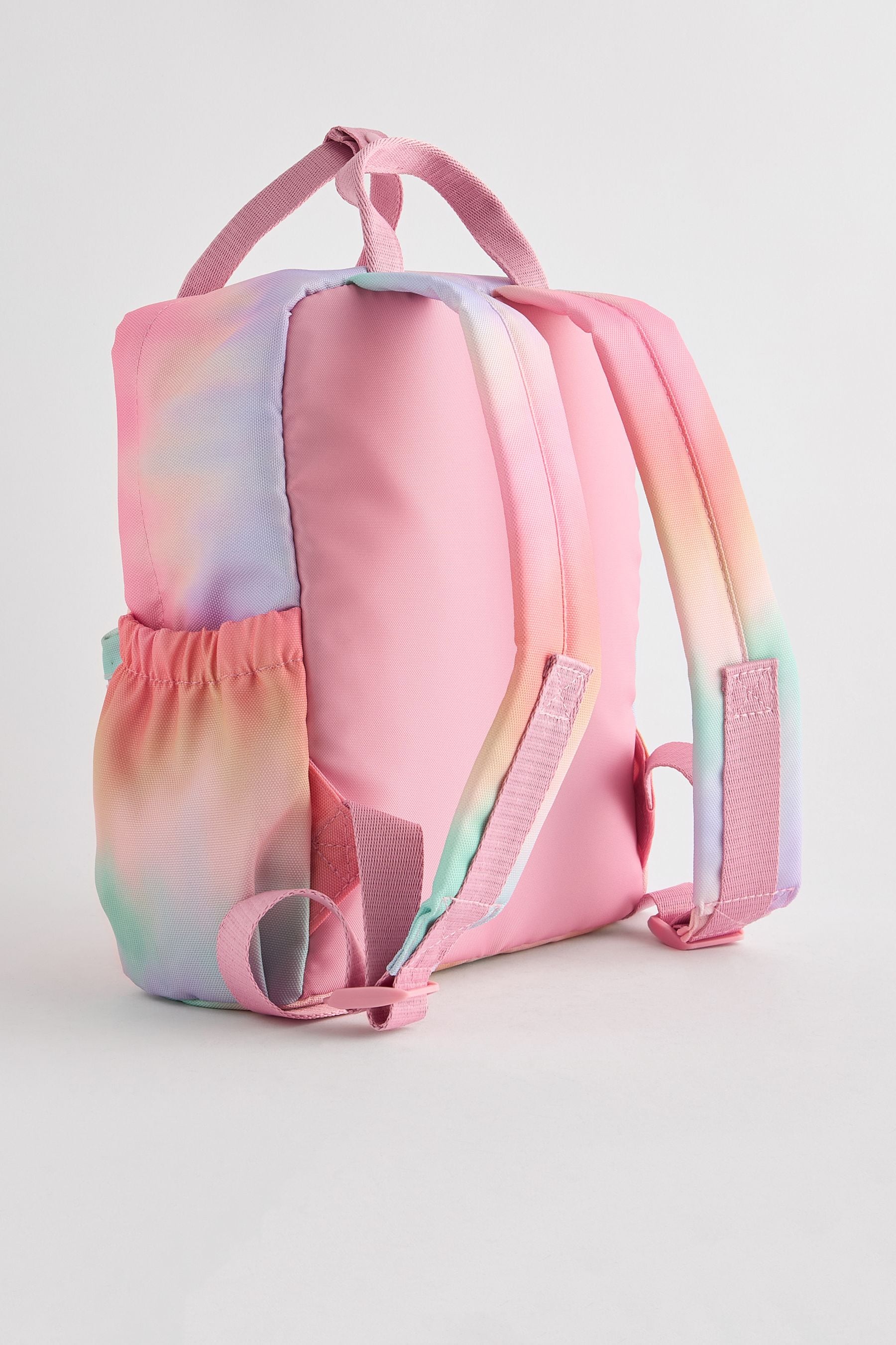 Multi Ombre Rainbow Small Handle Backpack