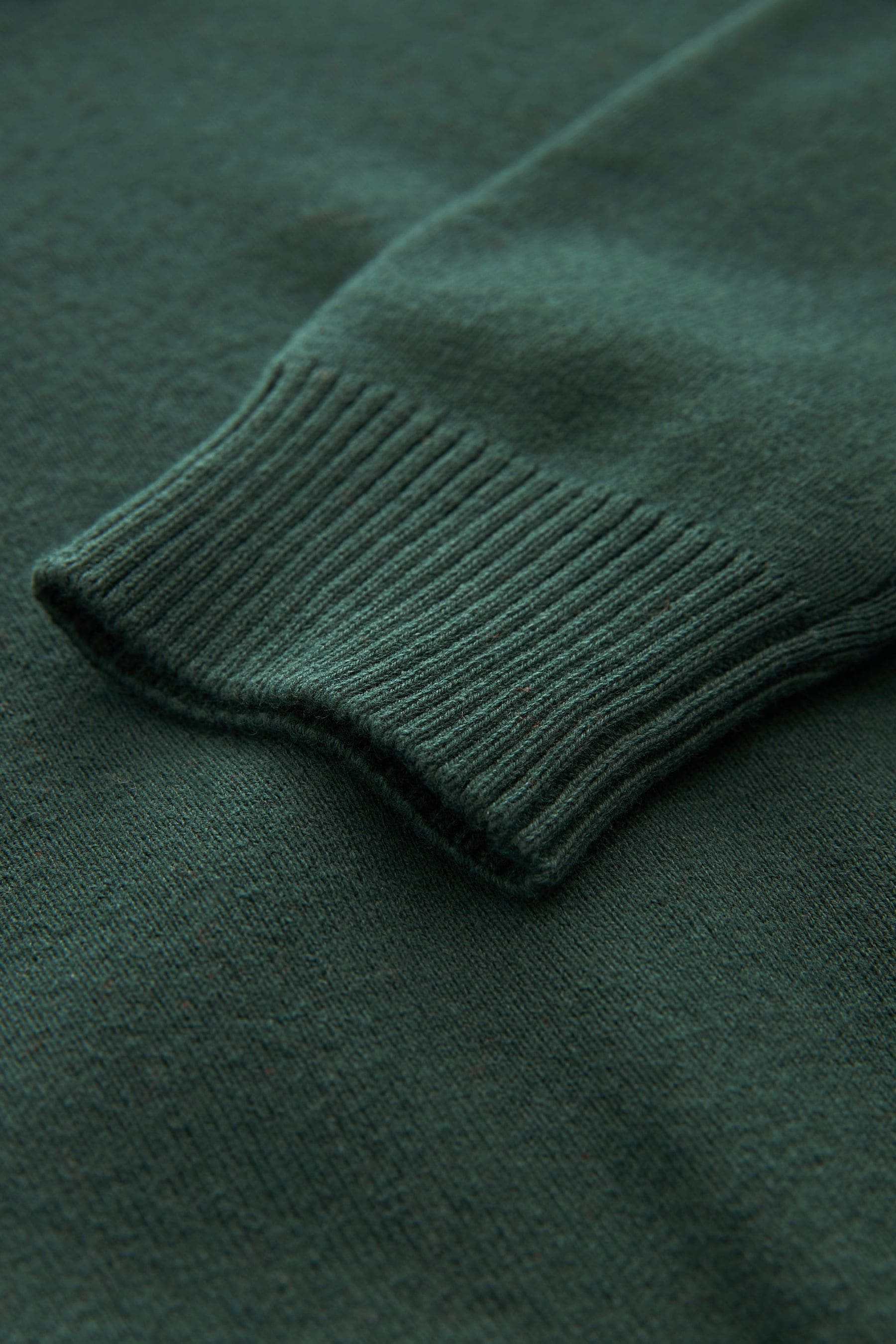 Green Knitted V-Neck School Jumper (3-18yrs)