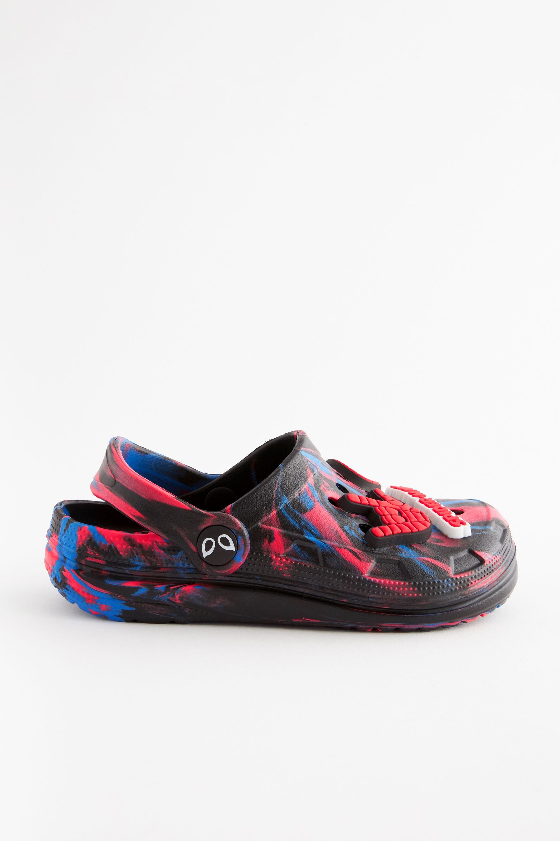 Red/Blue Spiderman Clog