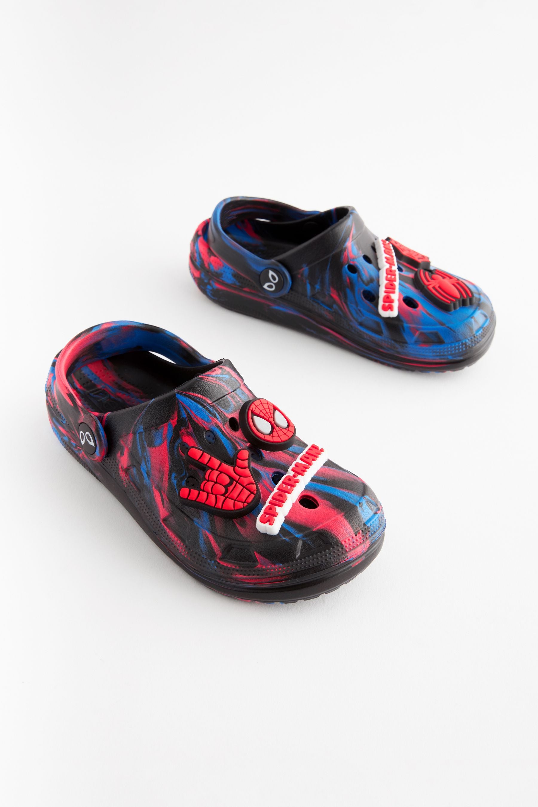 Red/Blue Spiderman Clog