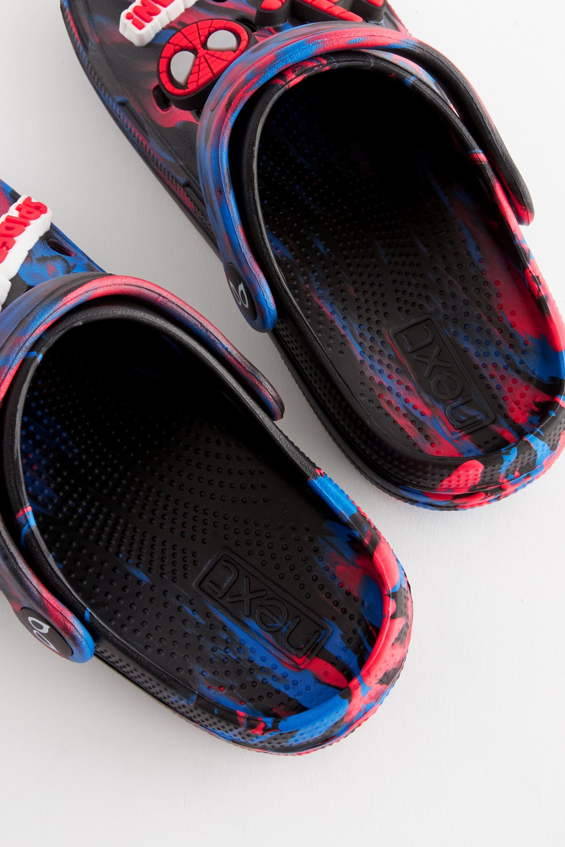 Red/Blue Spiderman Clog