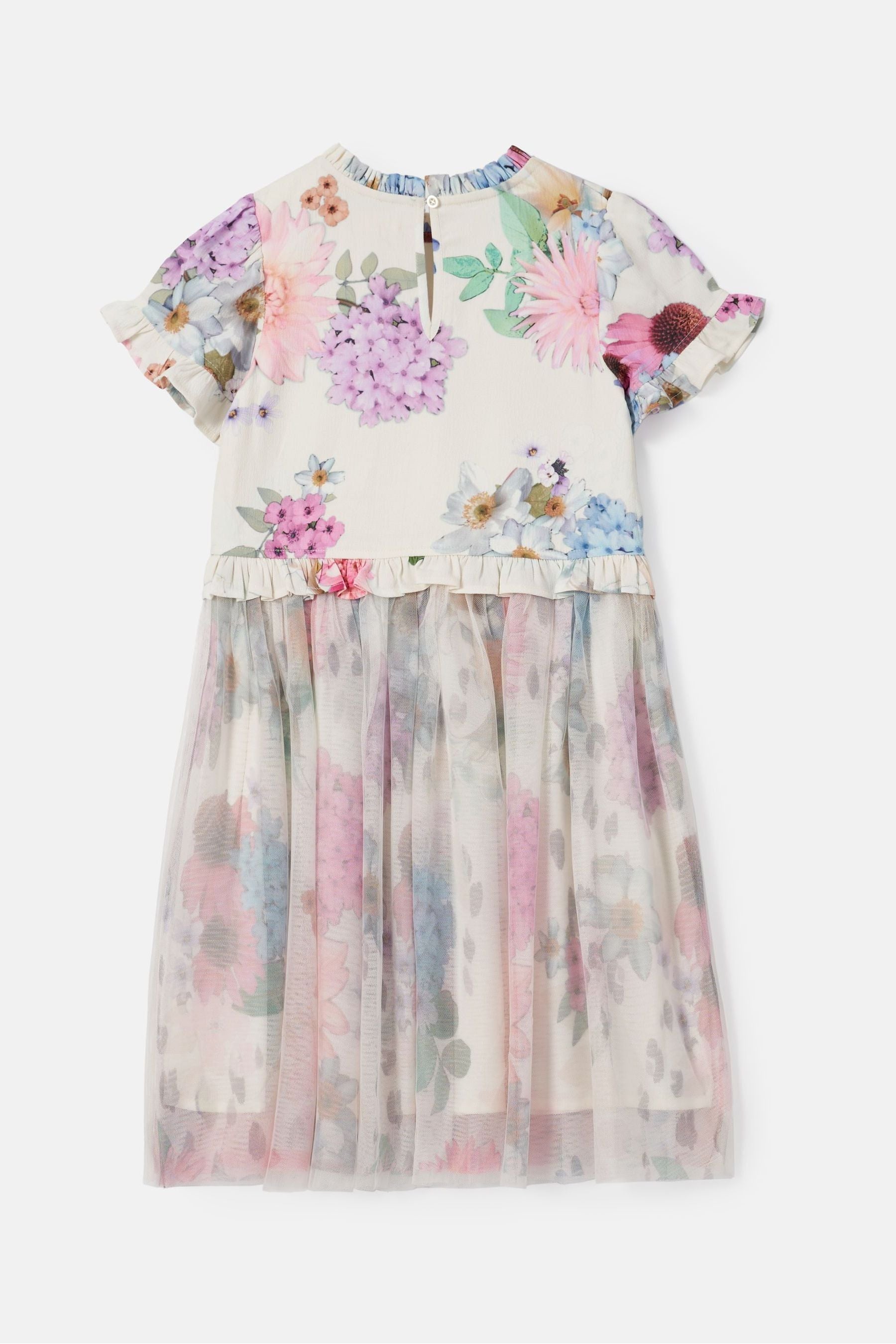 Angel & Rocket Cream Azalea Ballerina Print Dress