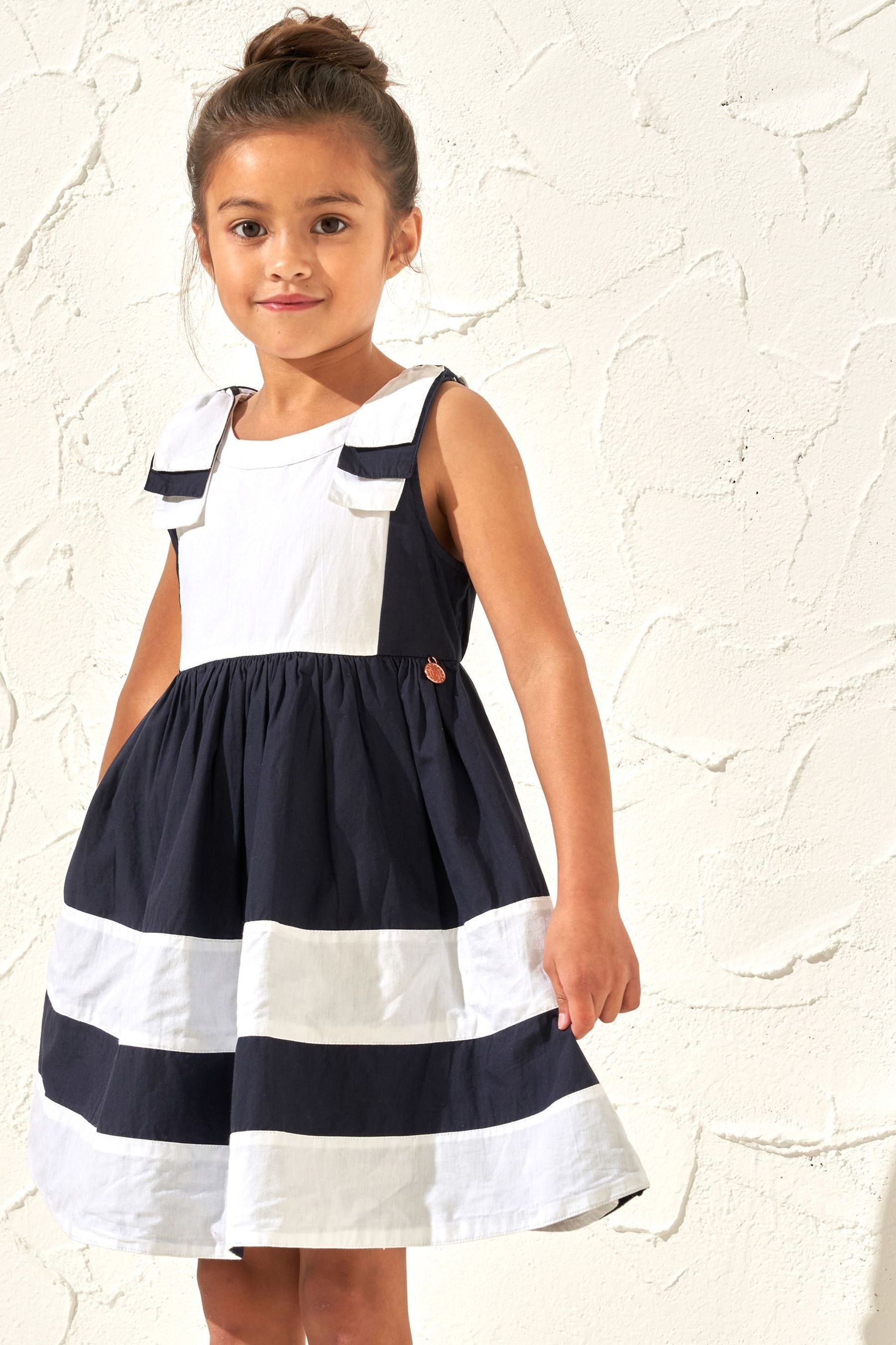 Blue Angel & Rocket Avery Border Dress